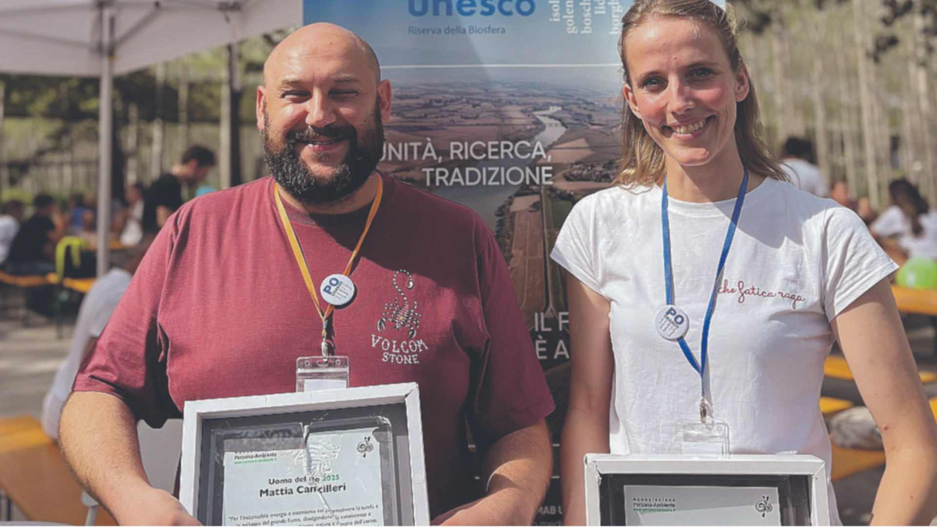 I custodi della scala dei pesci: "Donna e uomo del Po 2025"
