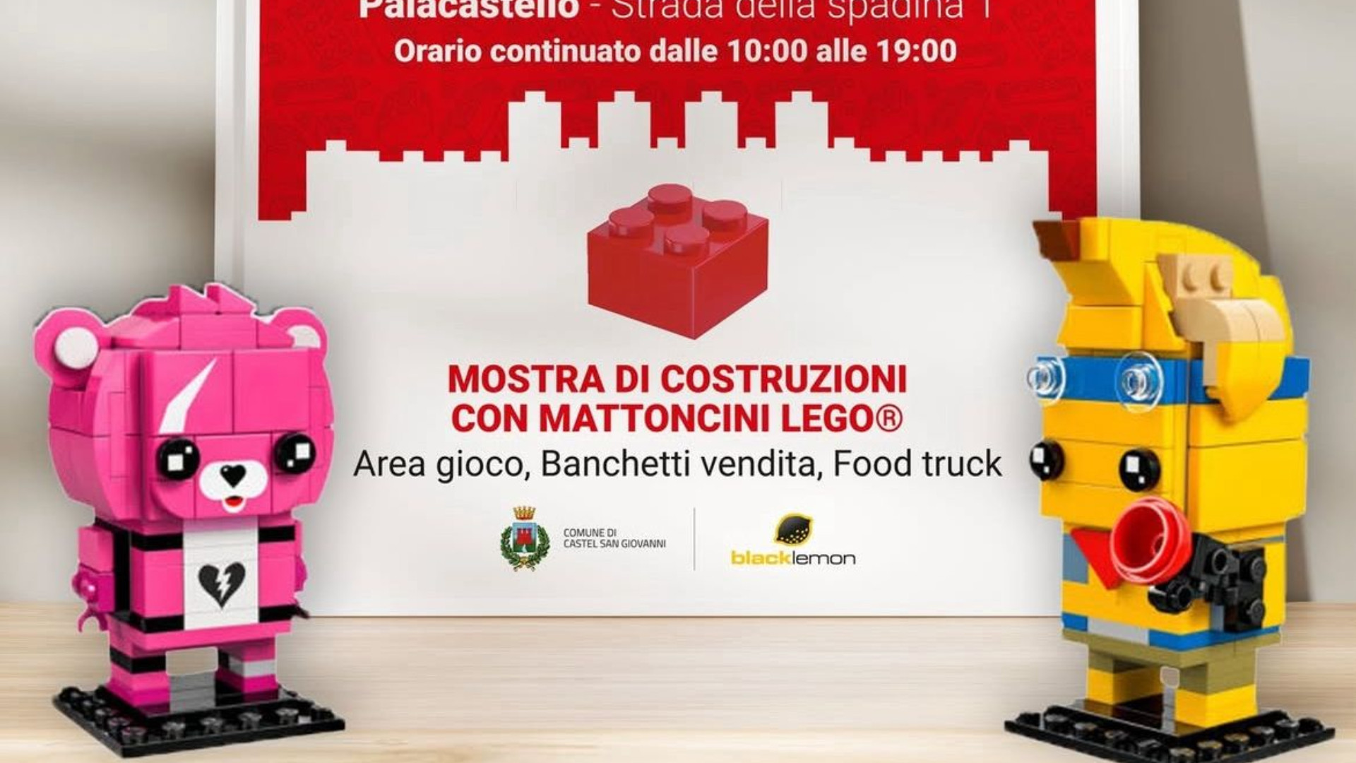 Castel Bricks, gli intramontabili Lego® in Valtidone