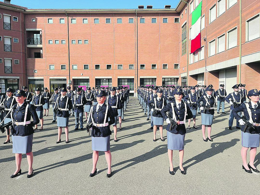 Giuramento allievi polizia