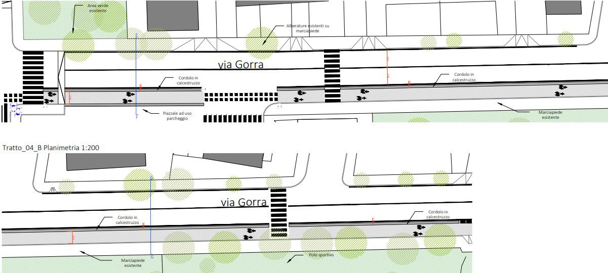 ciclabile via gorra velostazione stadio roccella