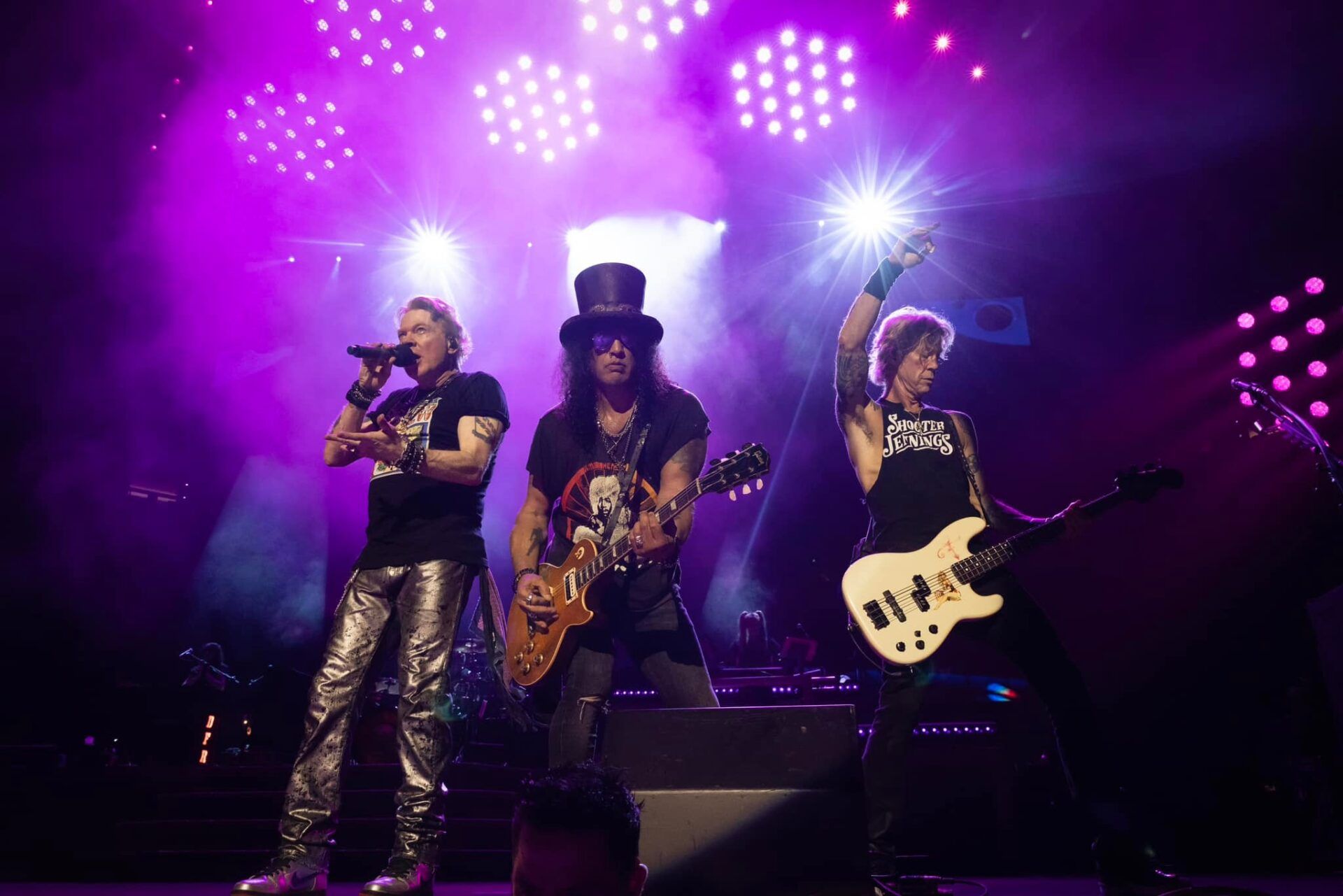 La band in concerto a Firenze