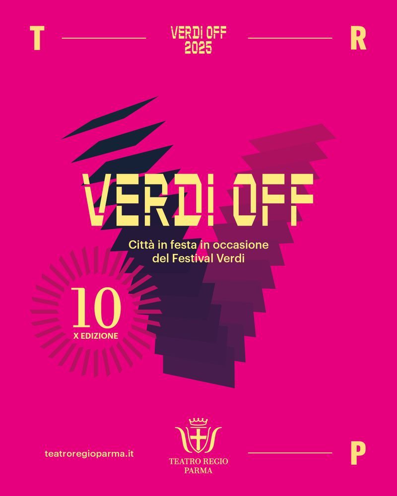 La locandina del Verdi Off, giunto alla sua decima edizione