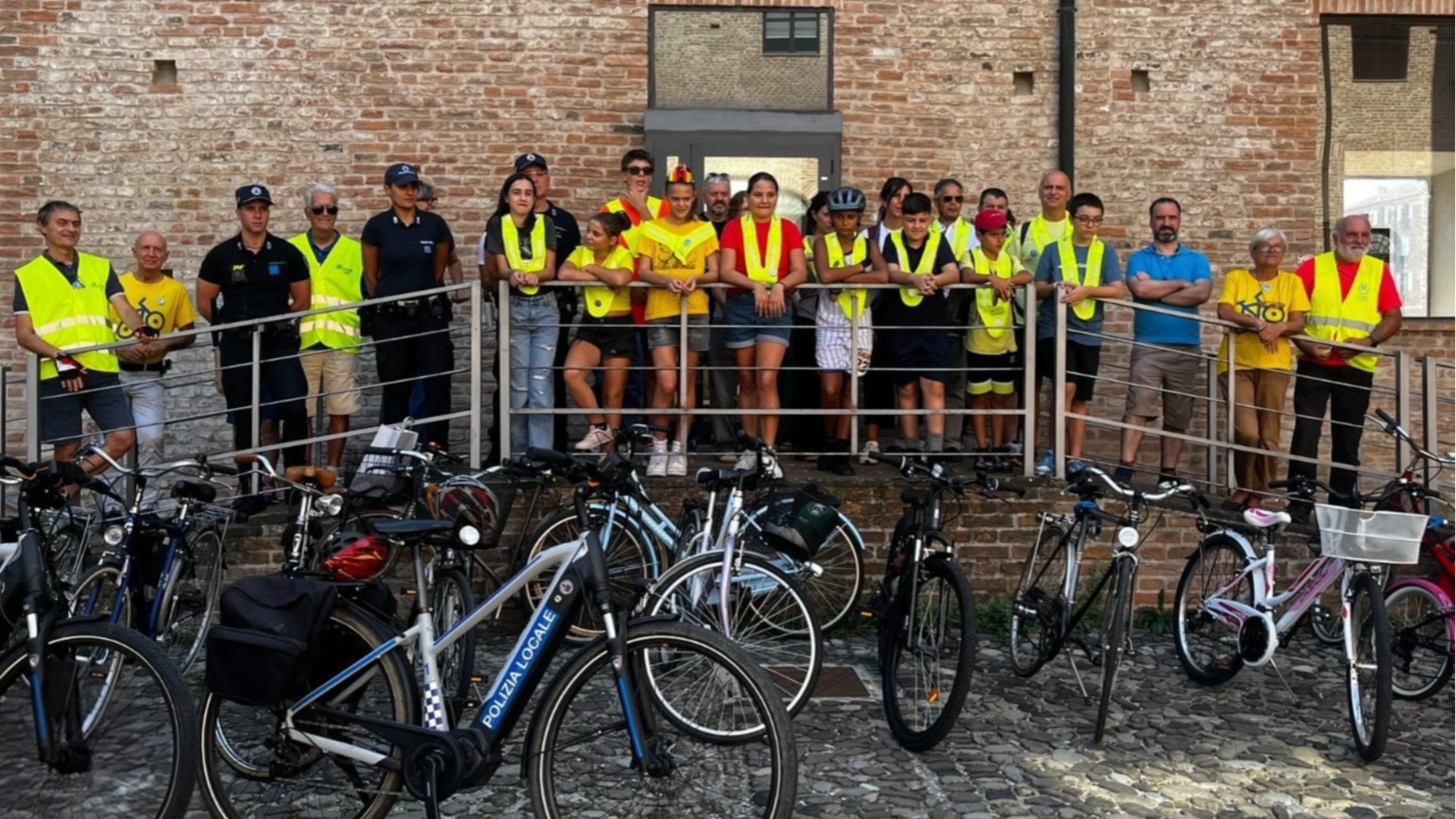 In bici tra le bellezze di Piacenza, «educare alla partecipazione»