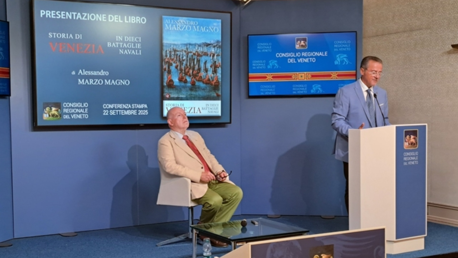 Alessandro Marzo Magno ha presentato il libro “Storia di Venezia in dieci battaglie navali”