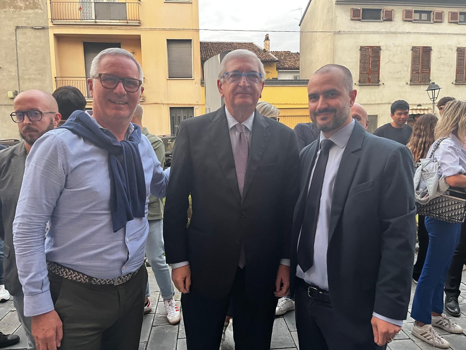Albertini, il ministro Foti e Morganti