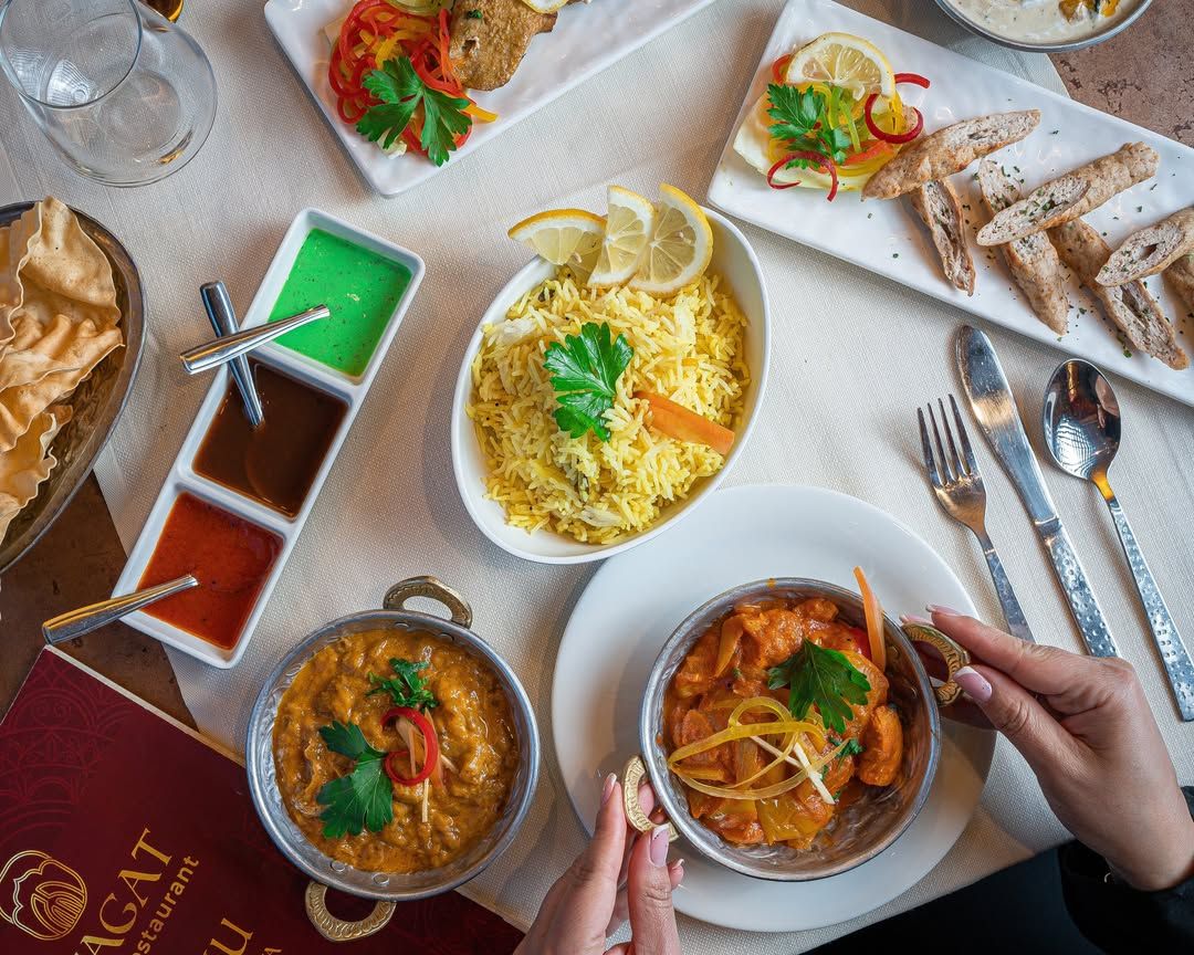 Alcune delle specialità di Swagat