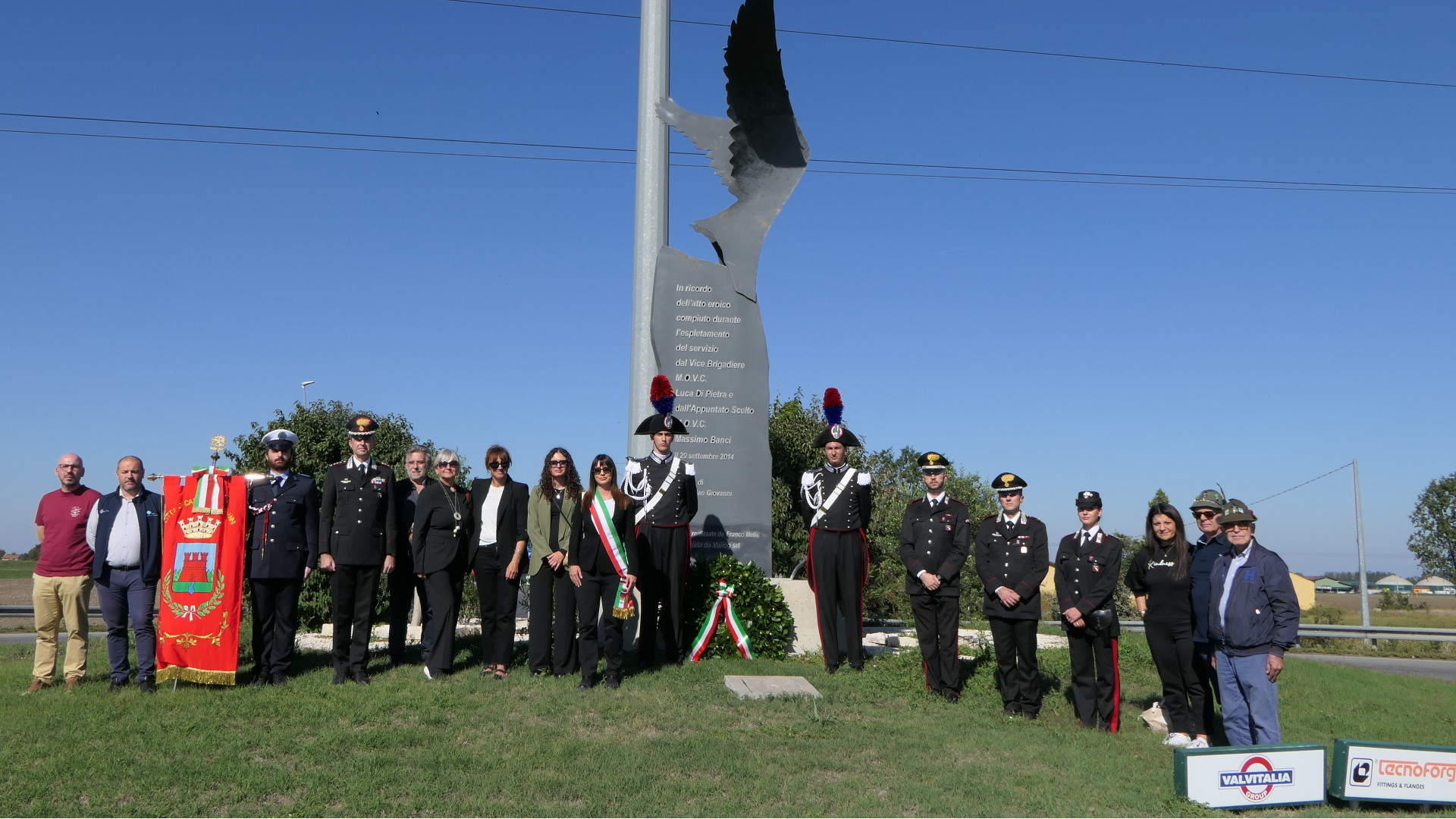 Castel San Giovanni, onorata la memoria di Luca Di Pietra