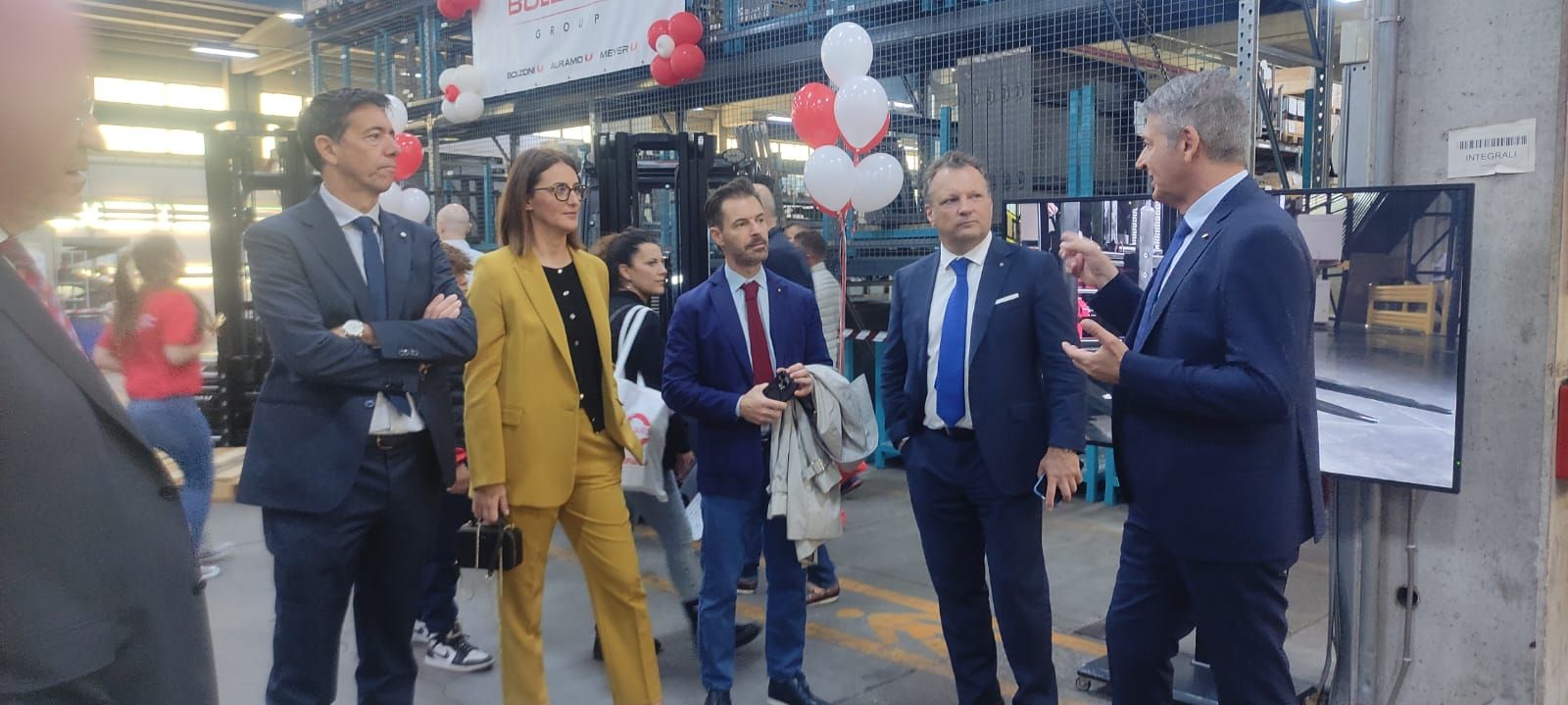 Con i vertici di Confindustria