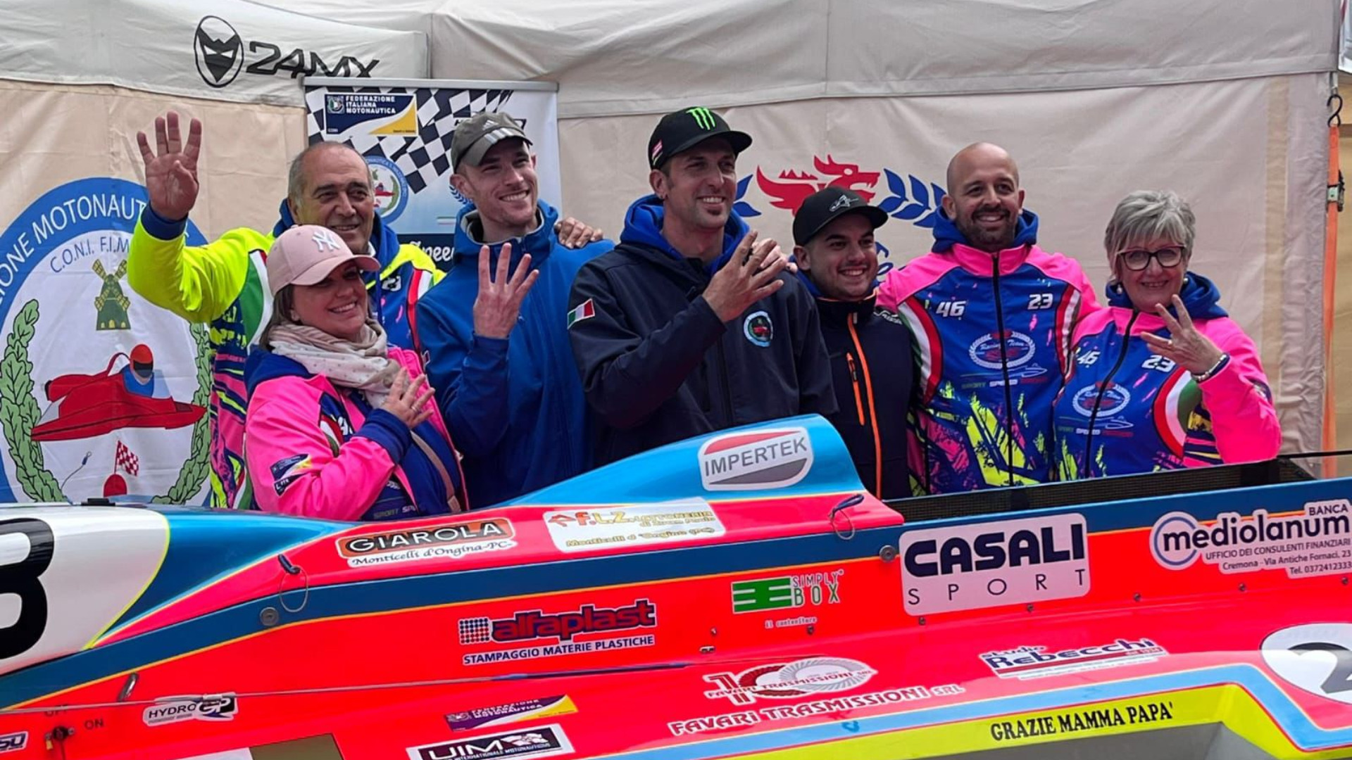 Massimiliano Cremona vince il suo quarto Mondiale
