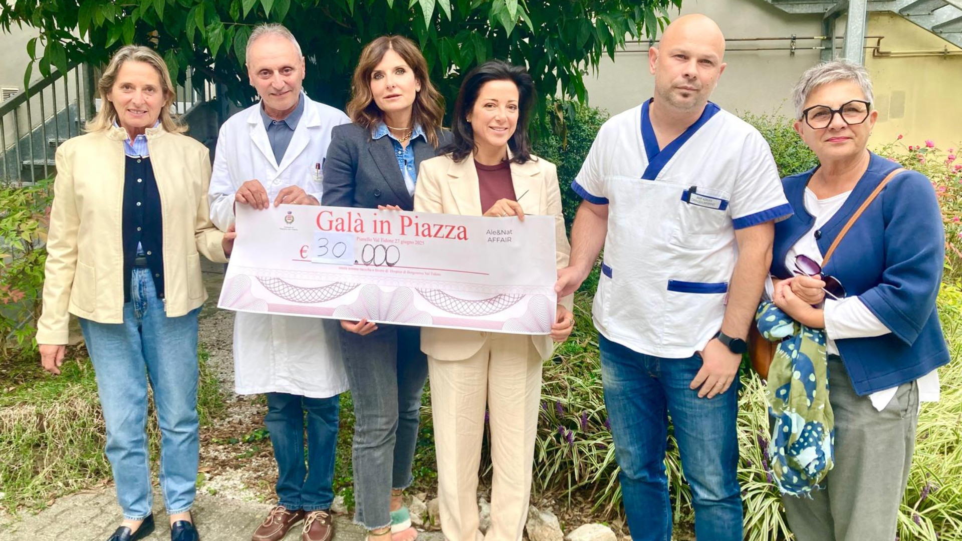 Cena solidale per l'hospice di Borgonovo, raccolti 30mila euro