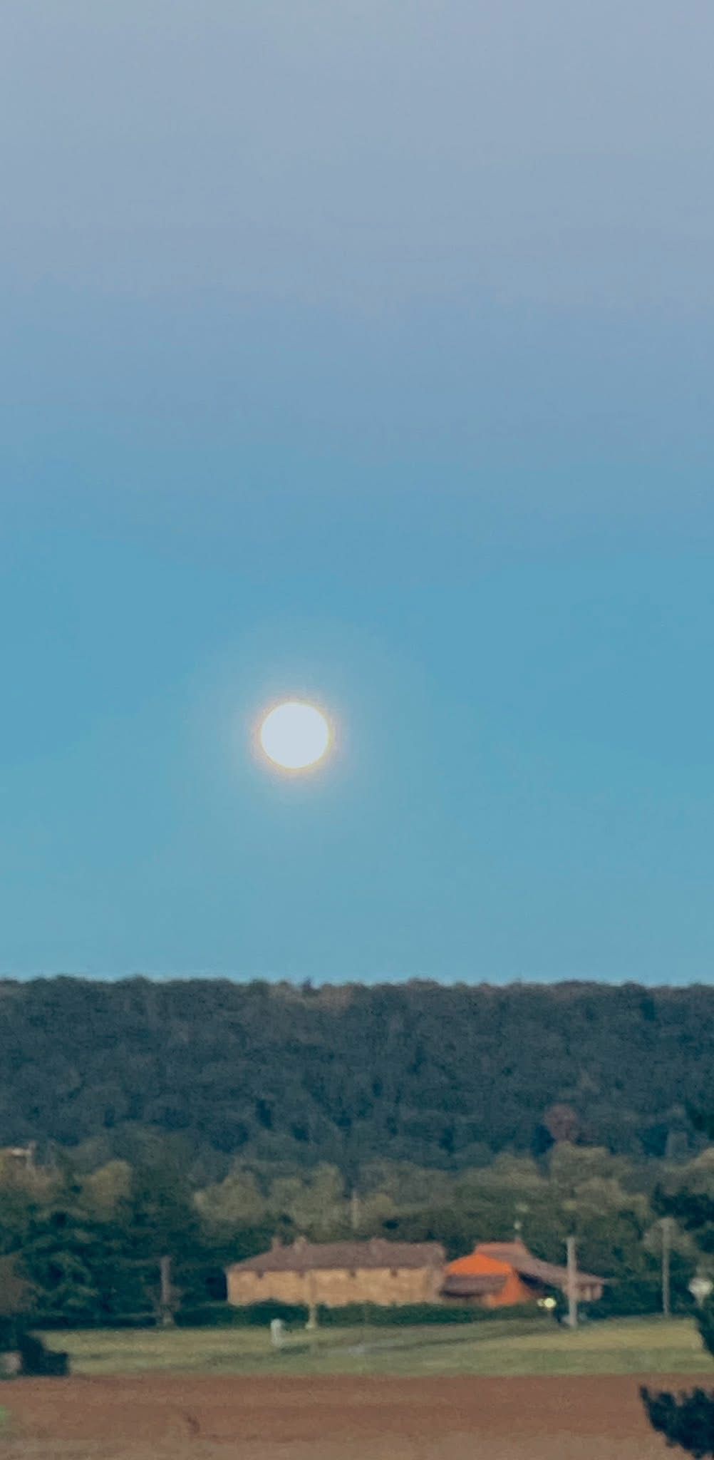 La super Luna a Rivergaro - foto Christian Comati