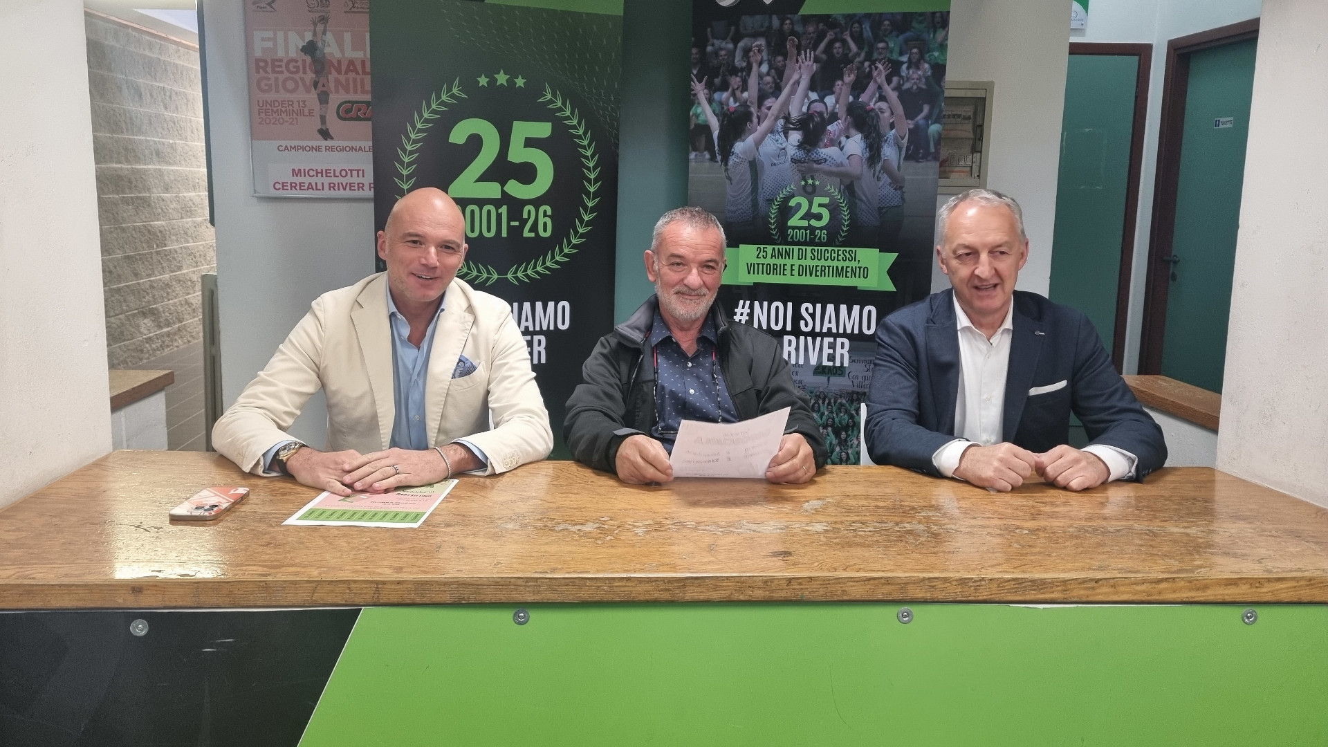 River Volley 2001 verso i 25 anni: «Protagoniste le nostre giovani»