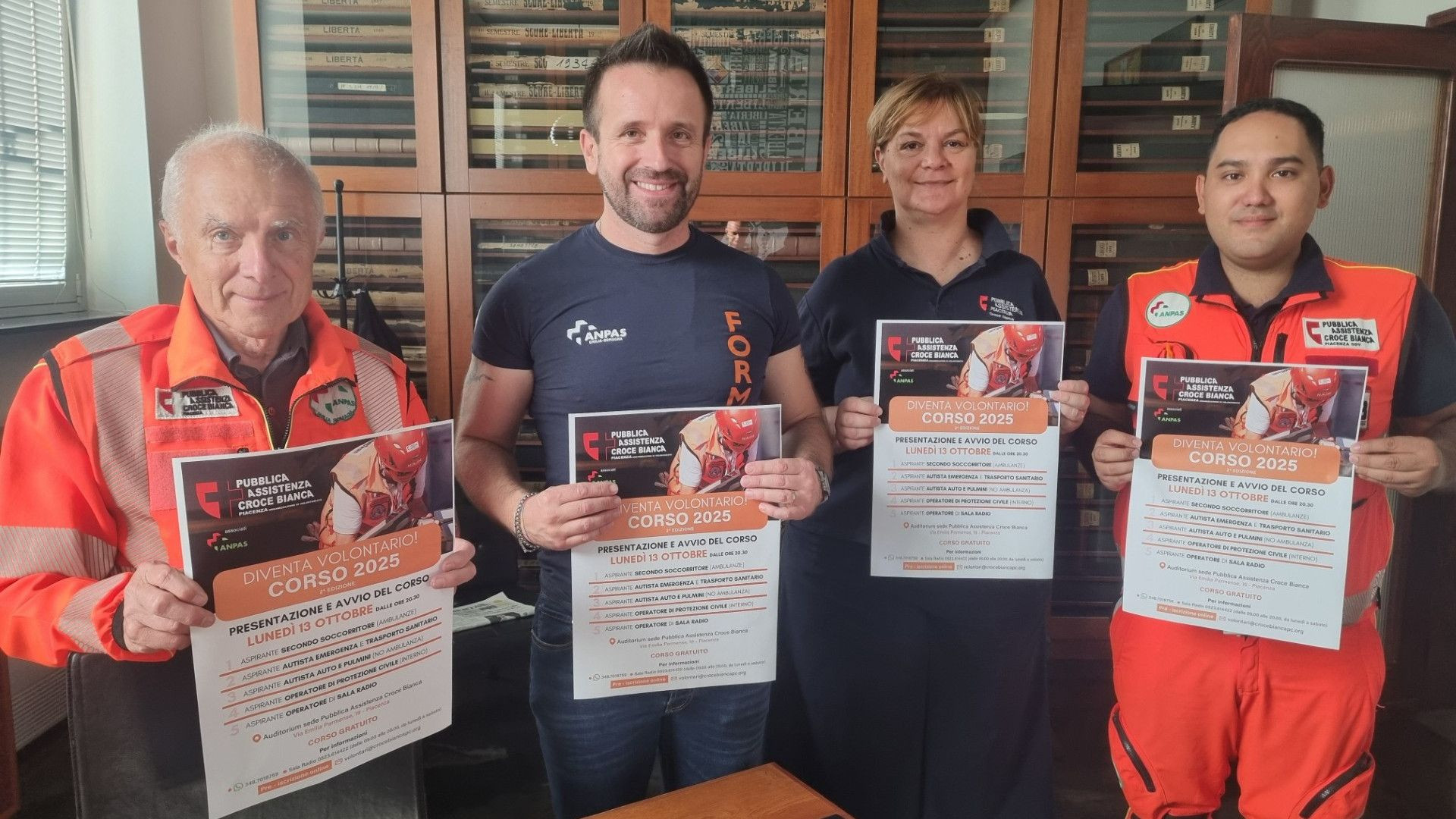 Pubblica assistenza Croce Bianca, al via i corsi per volontari