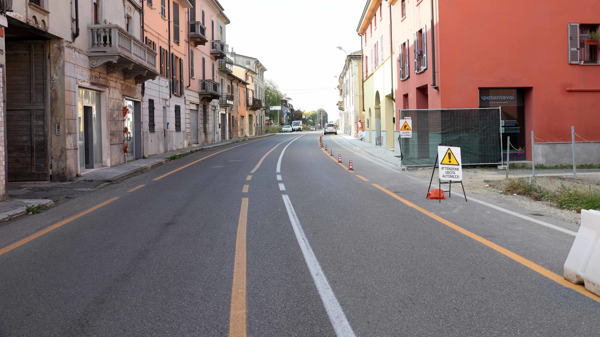 Pontenure: «Via Emilia deserta, potremmo giocarci a calcio»