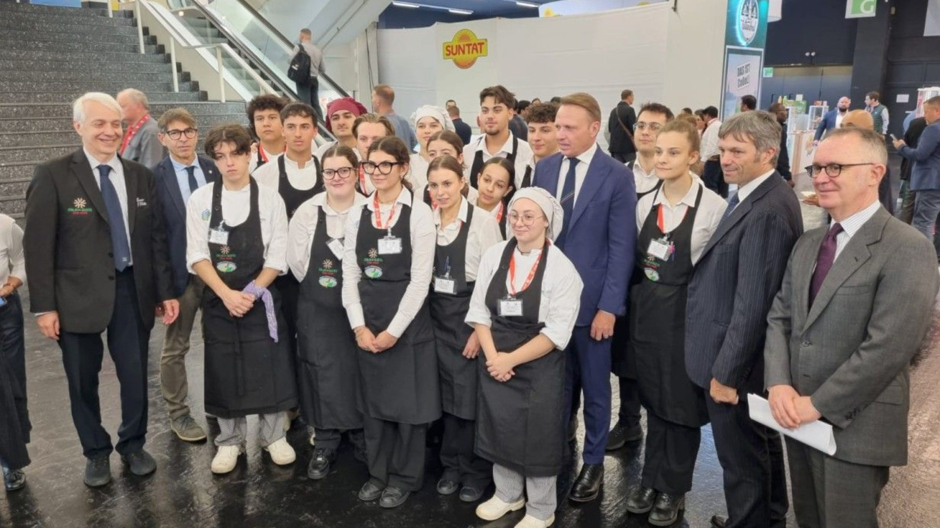 Dall’aula alla fiera internazionale: studenti Marcora protagonisti ad Anuga