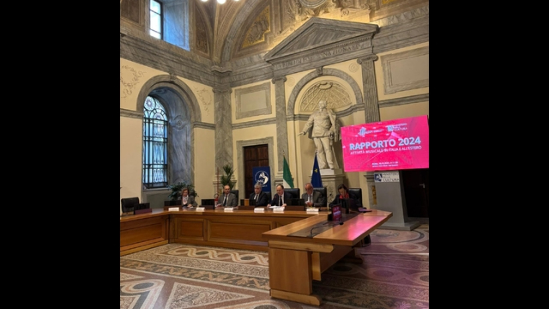 Comunicato stampa musica; presentato a Roma rapporto Aiam: oltre 2 mln spettatori e 11mila concerti