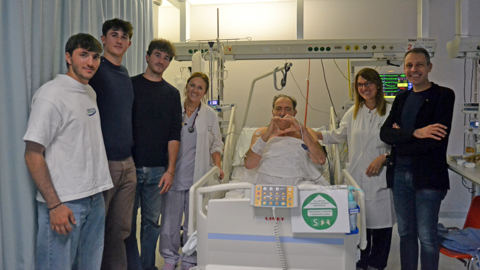 «Grazie ragazzi, ma la prossima volta non rompetemi le costole»