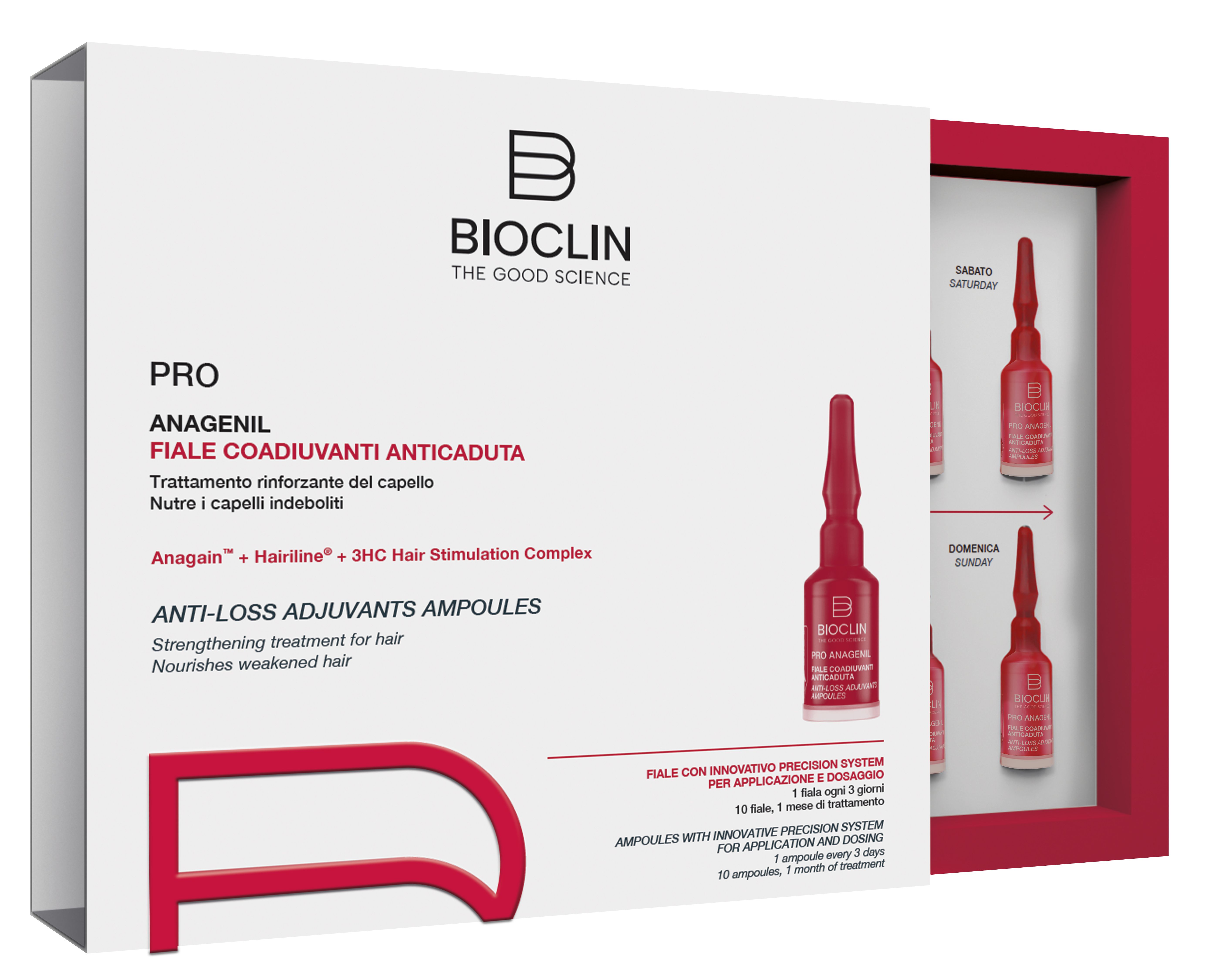 Pro Anagenil - Fiale Coadiuvanti Anticaduta, Bioclin