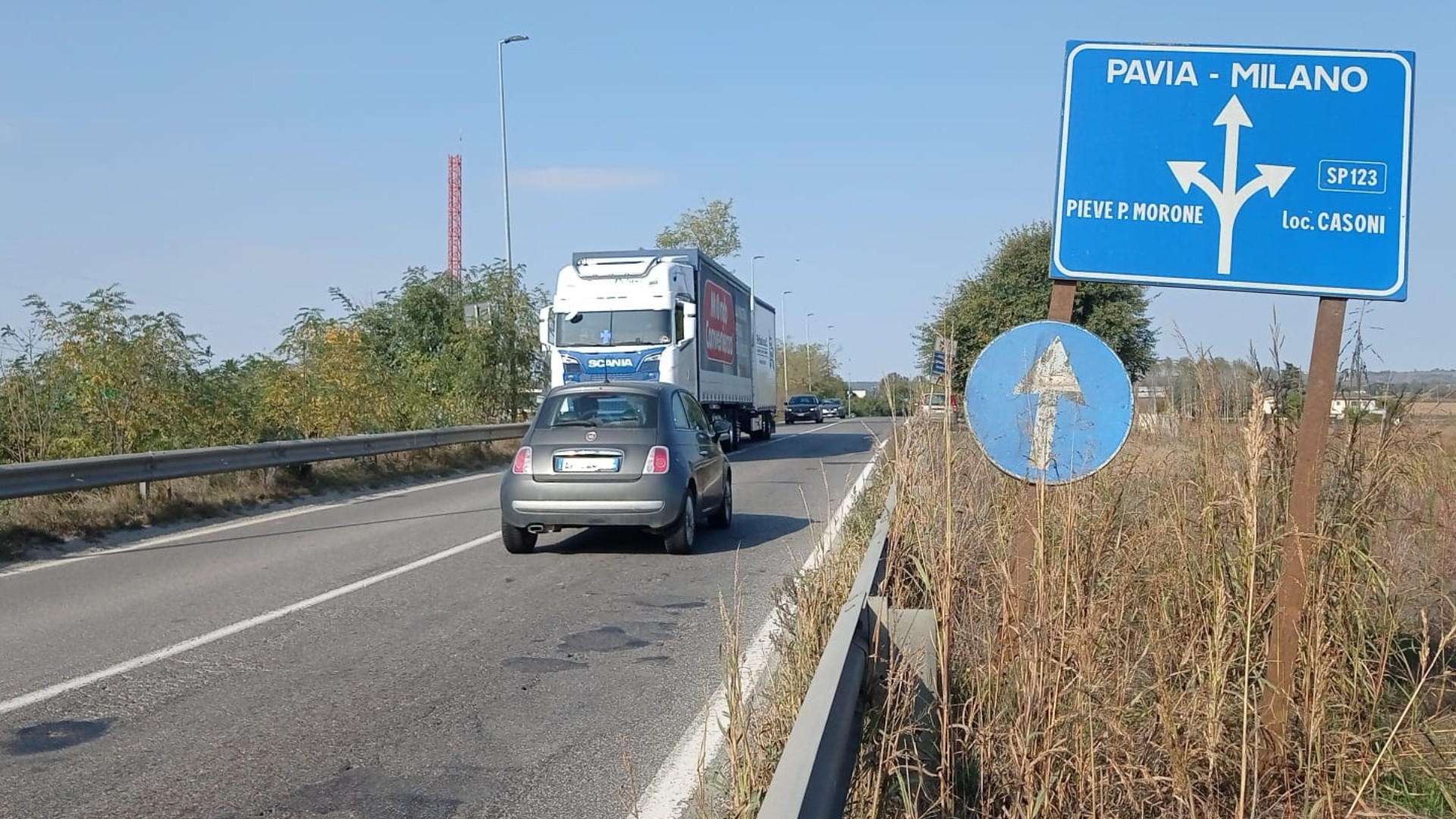 Logistica di Castel San Giovanni, Pieve Porto Morone chiede aiuto: «Strade distrutte e aria irrespirabile»