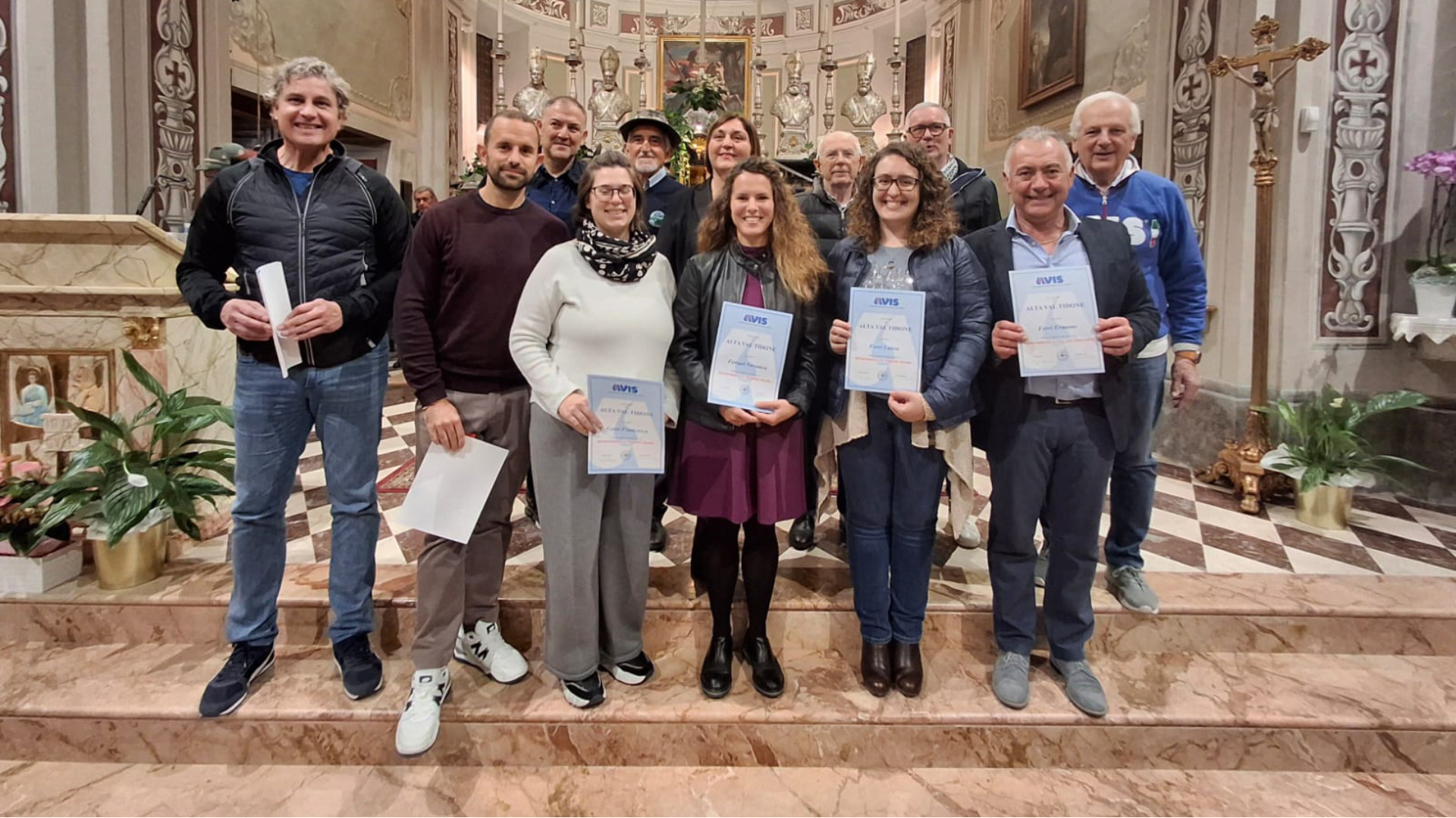 Alta Val Tidone, 50 anni di Avis. Omaggio ai donatori “di ferro”