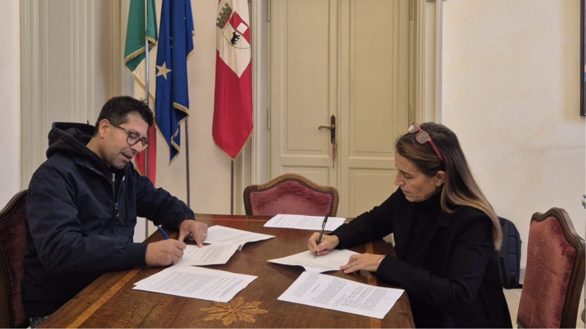 Strisce blu, c'è la firma per tutelare i lavoratori Gps