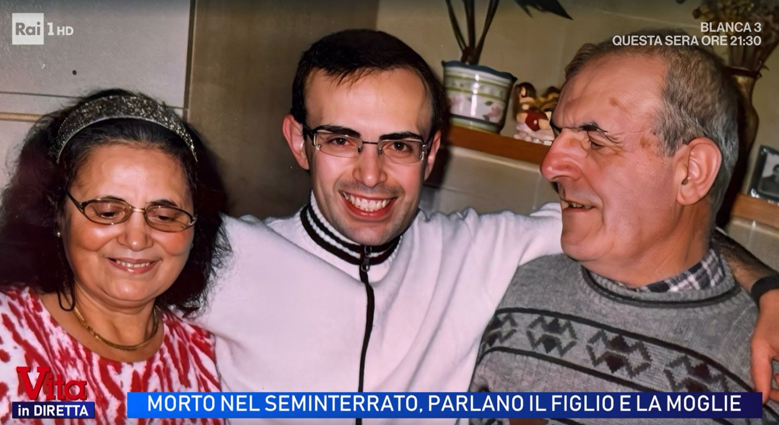 La famiglia Alberti in un momento di serenità