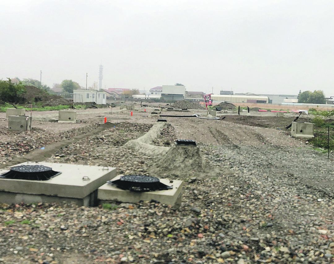 L’area ex Camuzzi come si presenta oggi vista da Corso Europa 