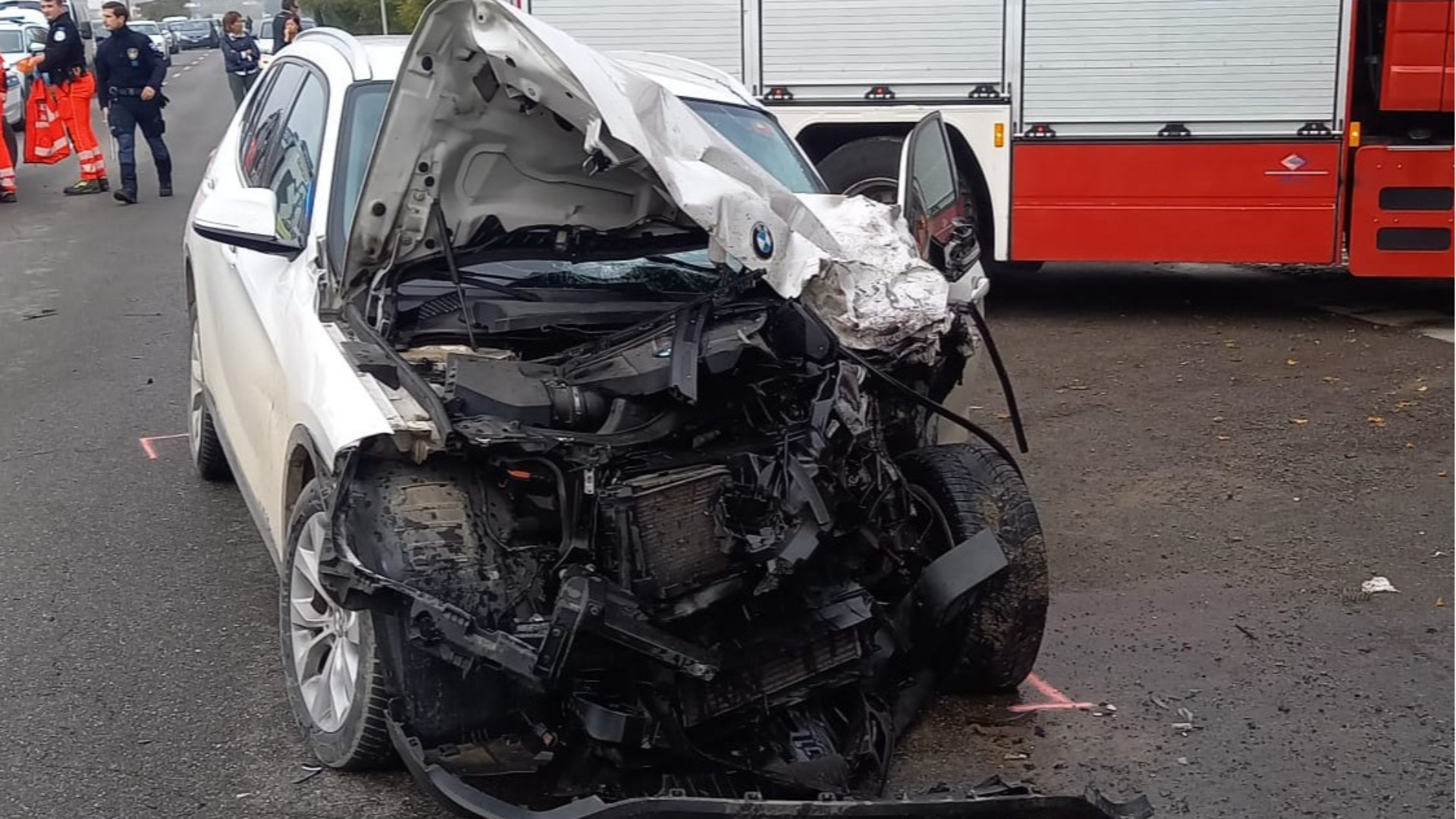 Frontale auto-furgone tra Podenzano e San Giorgio, quattro feriti