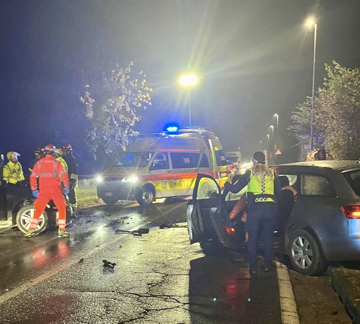 L'incidente avvenuto a Villò&nbsp;