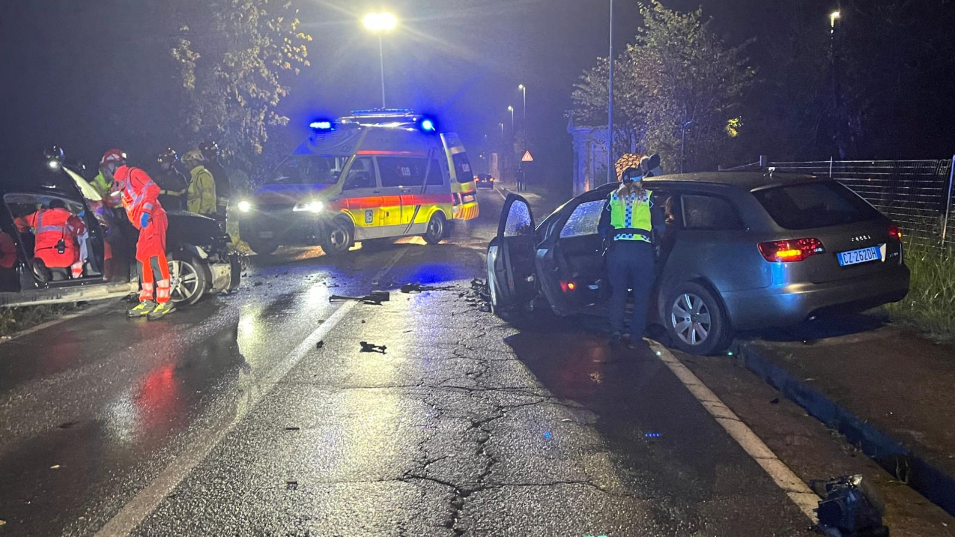 Due violentissimi frontali nello stesso giorno in bassa Val Nure