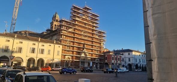 La facciata della basilica Santa Maria delle Grazie - © Libertà/Valentina Paderni