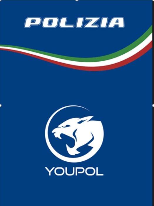 Il simbolo della app "YouPol"