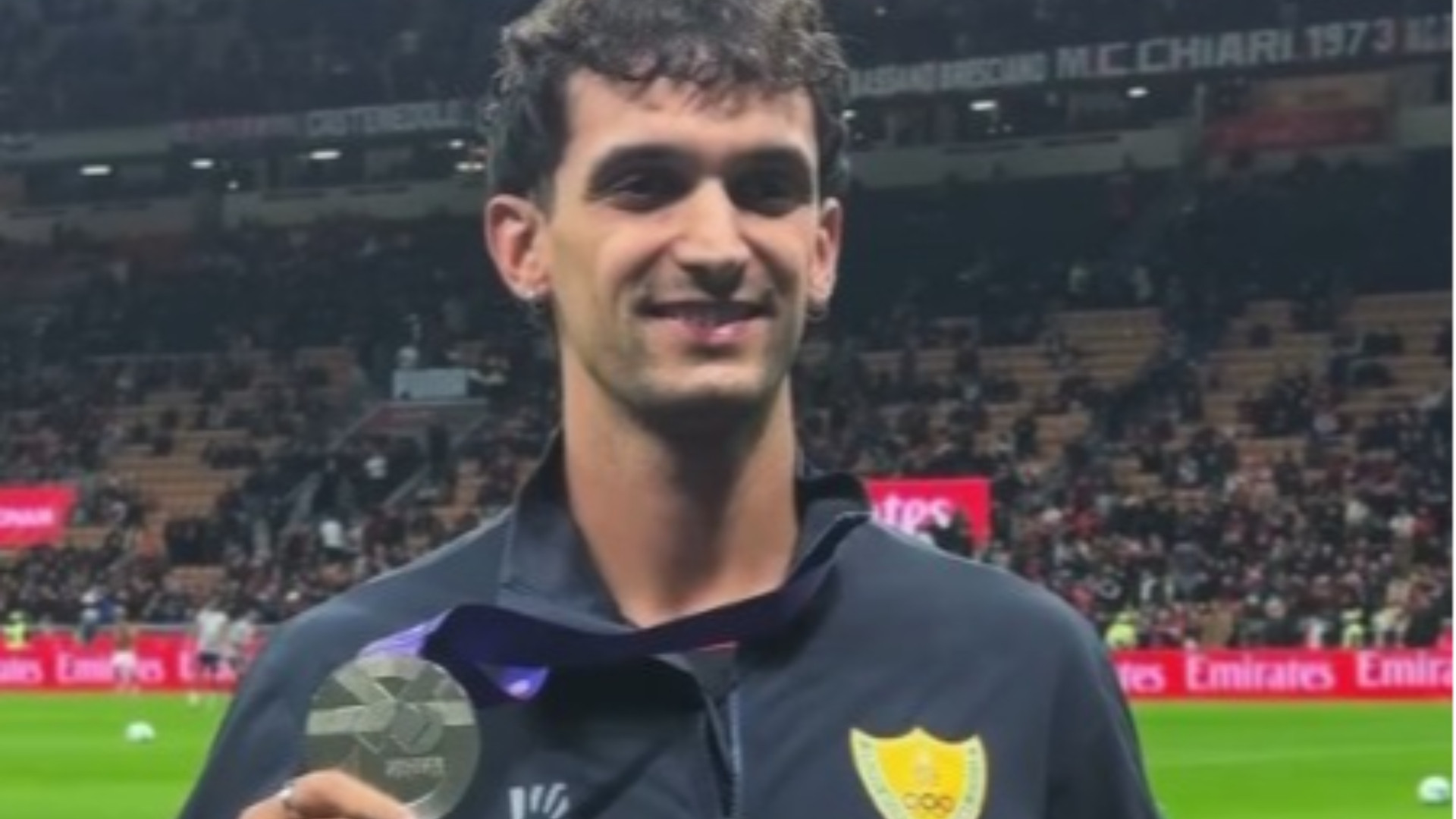 Anche San Siro e il Milan onorano Andrea Dallavalle