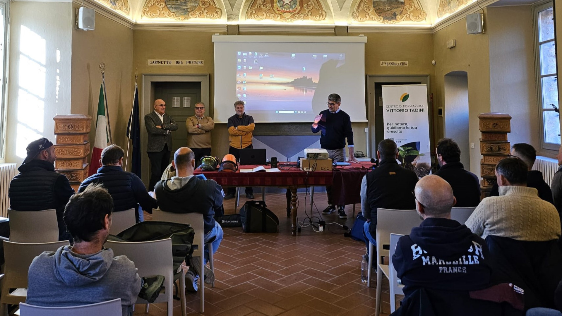 Operatori forestali: a Pianello  è partito il corso di formazione