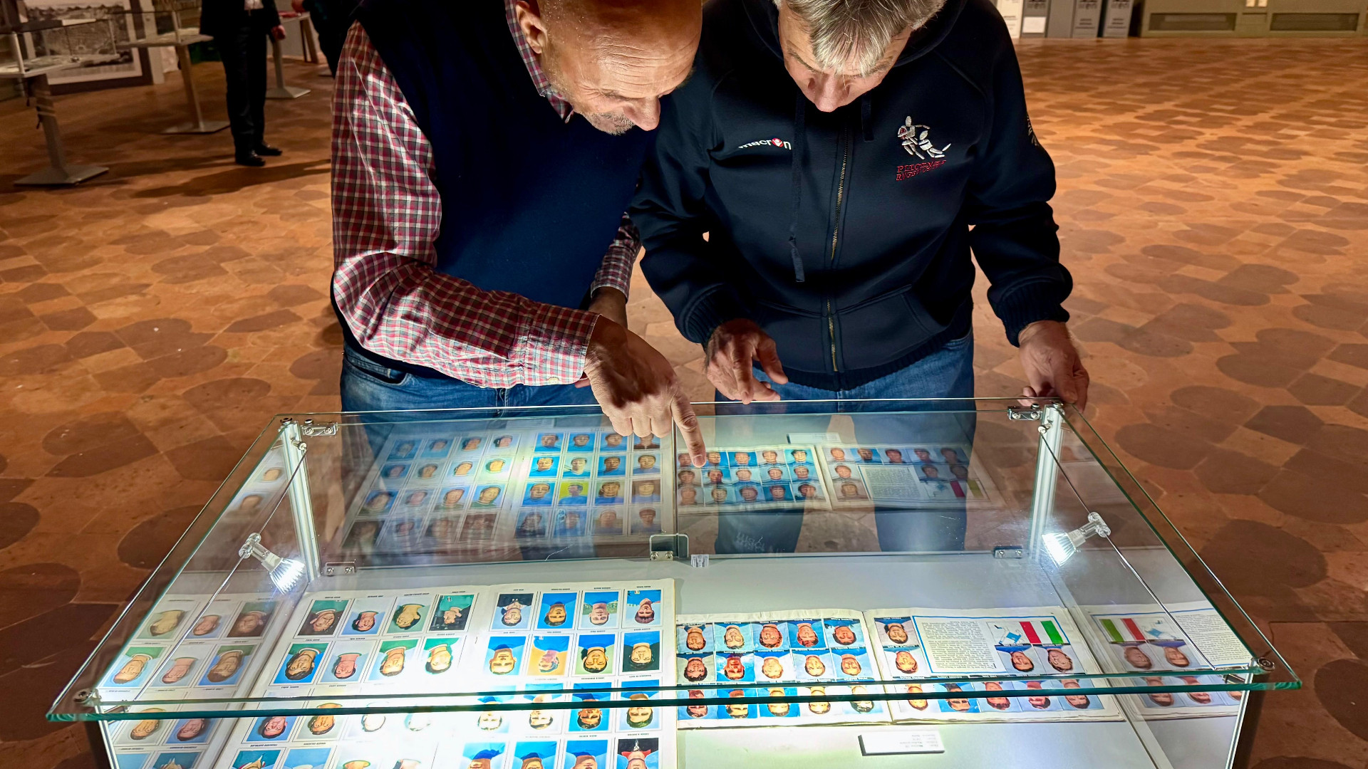 Le mitiche figurine Calciatori Panini sbarcano a Palazzo Gotico