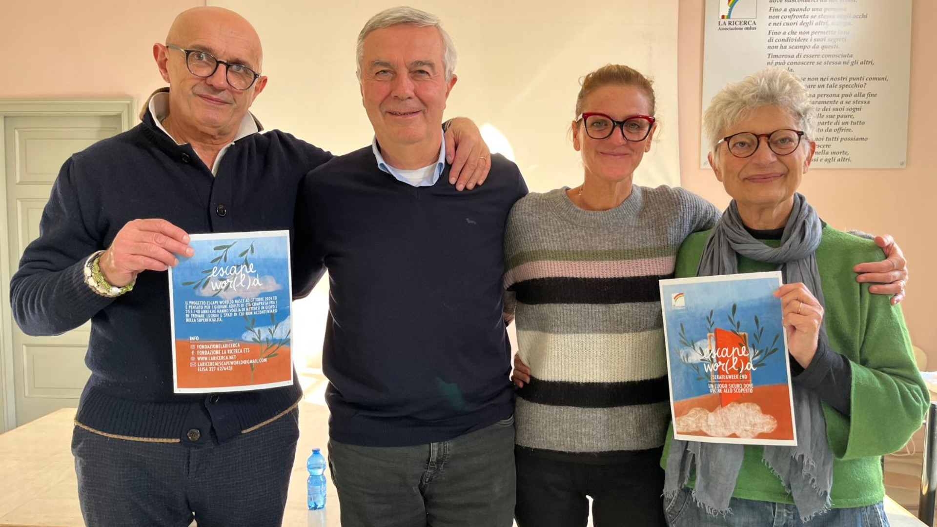 La Ricerca, ogni anno 500 ragazzi agli sportelli d'ascolto