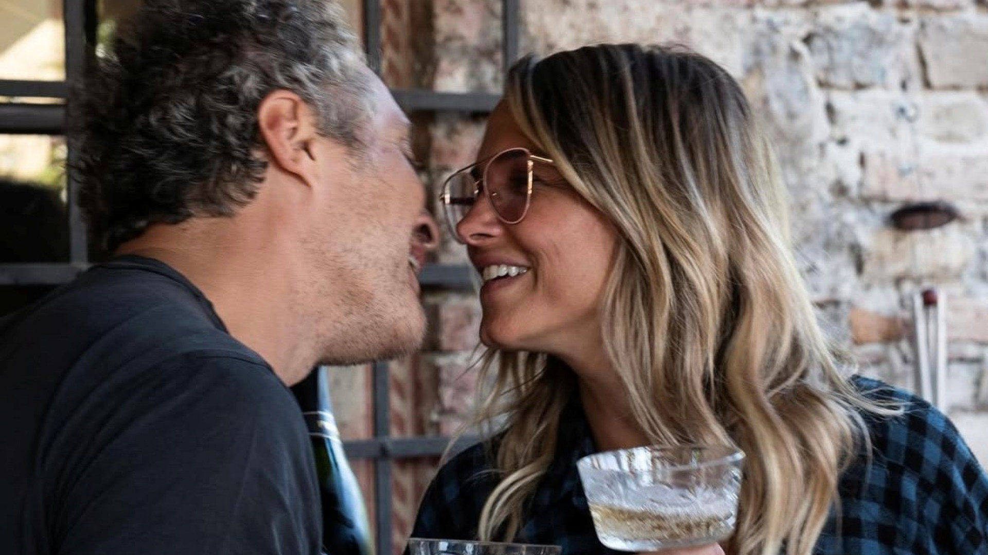 Claudio Santamaria e la moglie Francesca Barra