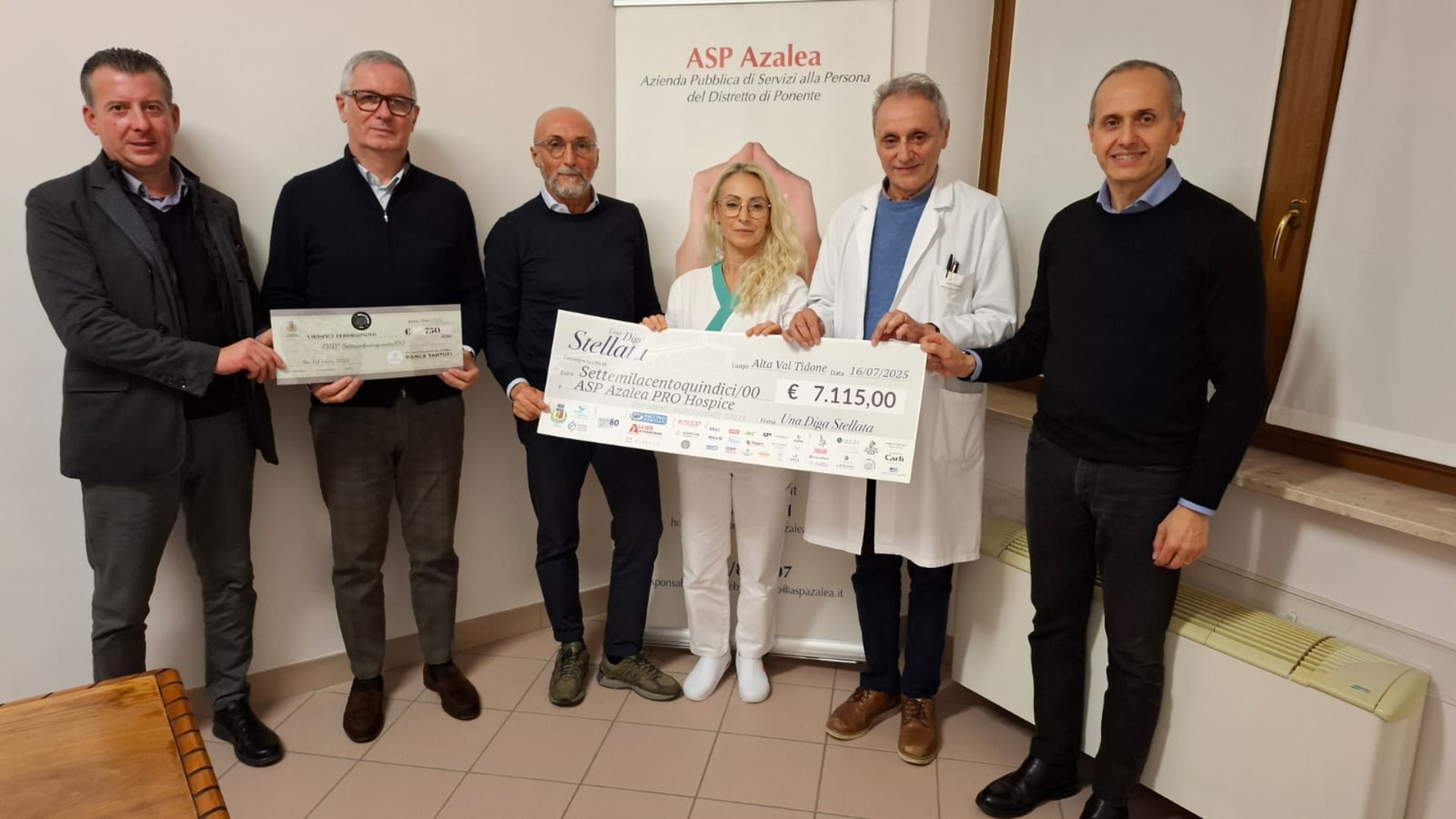 Cena stellata e tartufo de.co, 8mila euro per l'hospice di Borgonovo