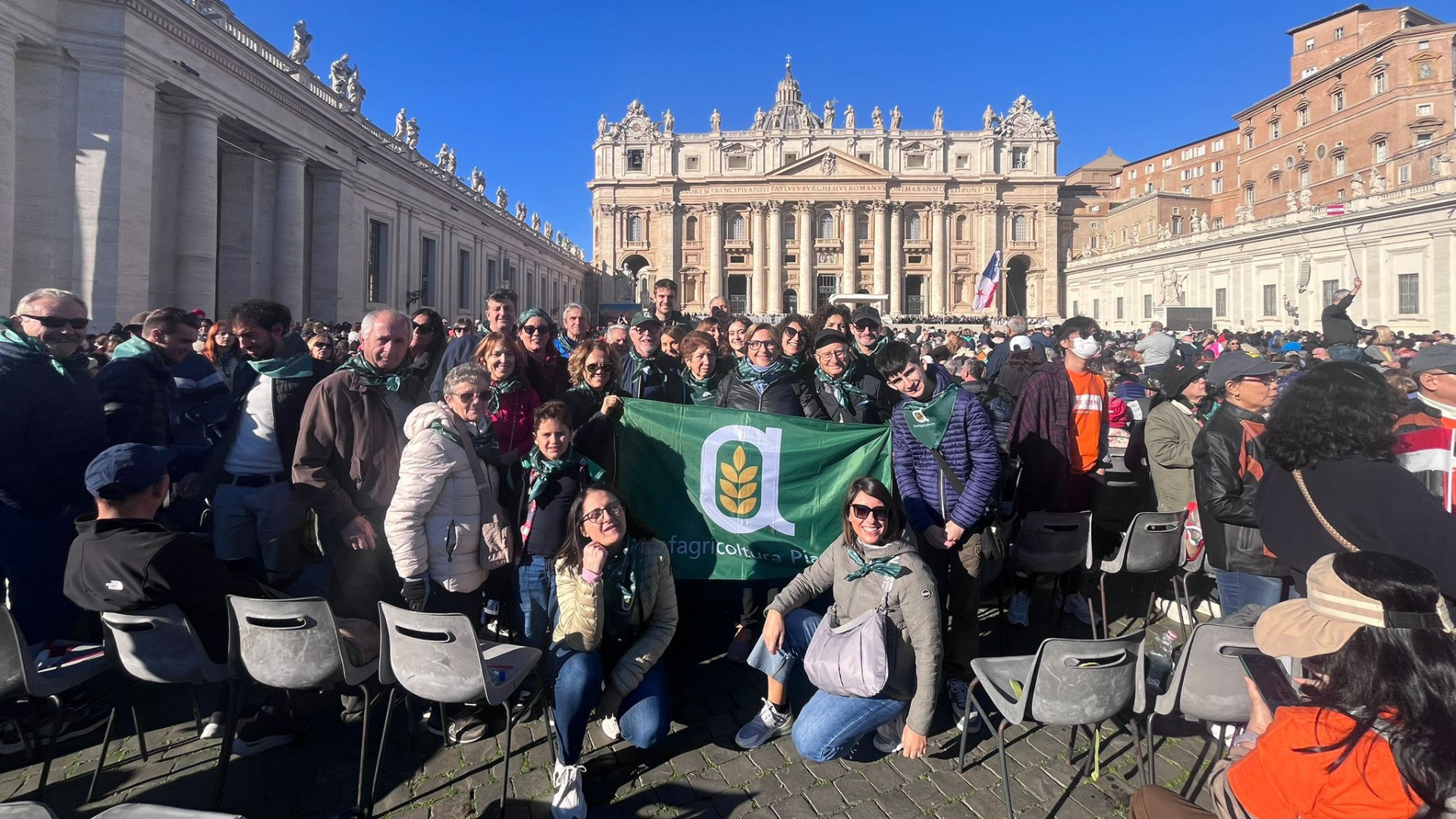 Confagricoltura Piacenza all'udienza generale di Papa Leone XIV
