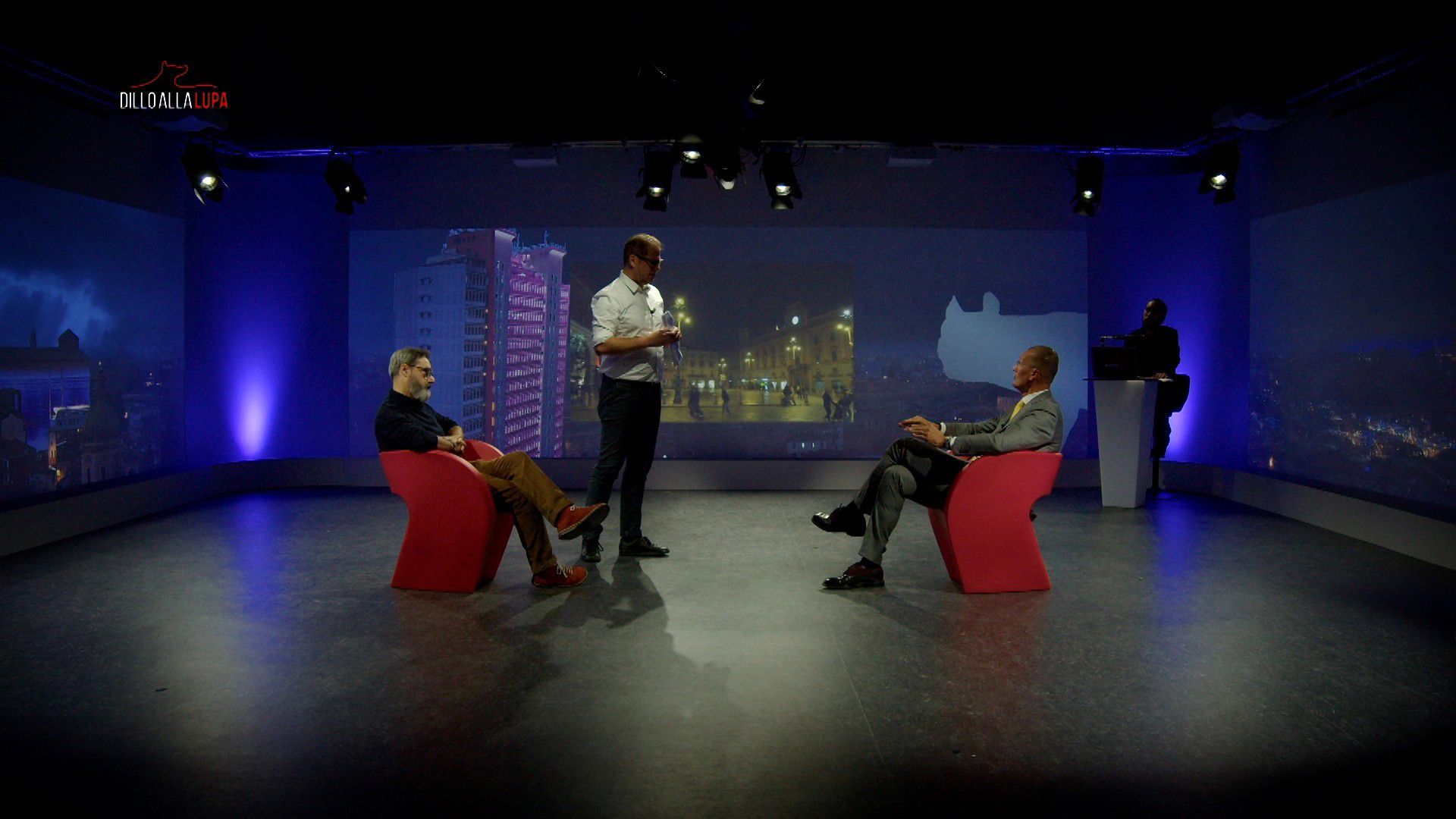 Lo studio di "Dillo alla lupa"