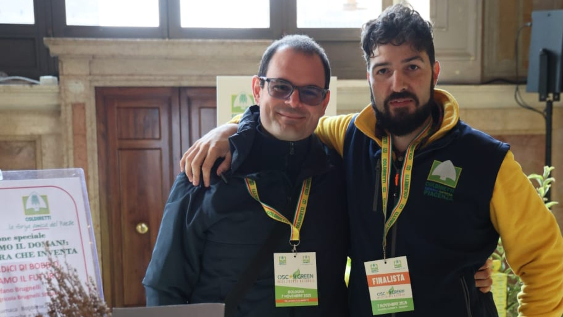 Oscar Green di Coldiretti, menzione per l'impresa agricola Brugnelli