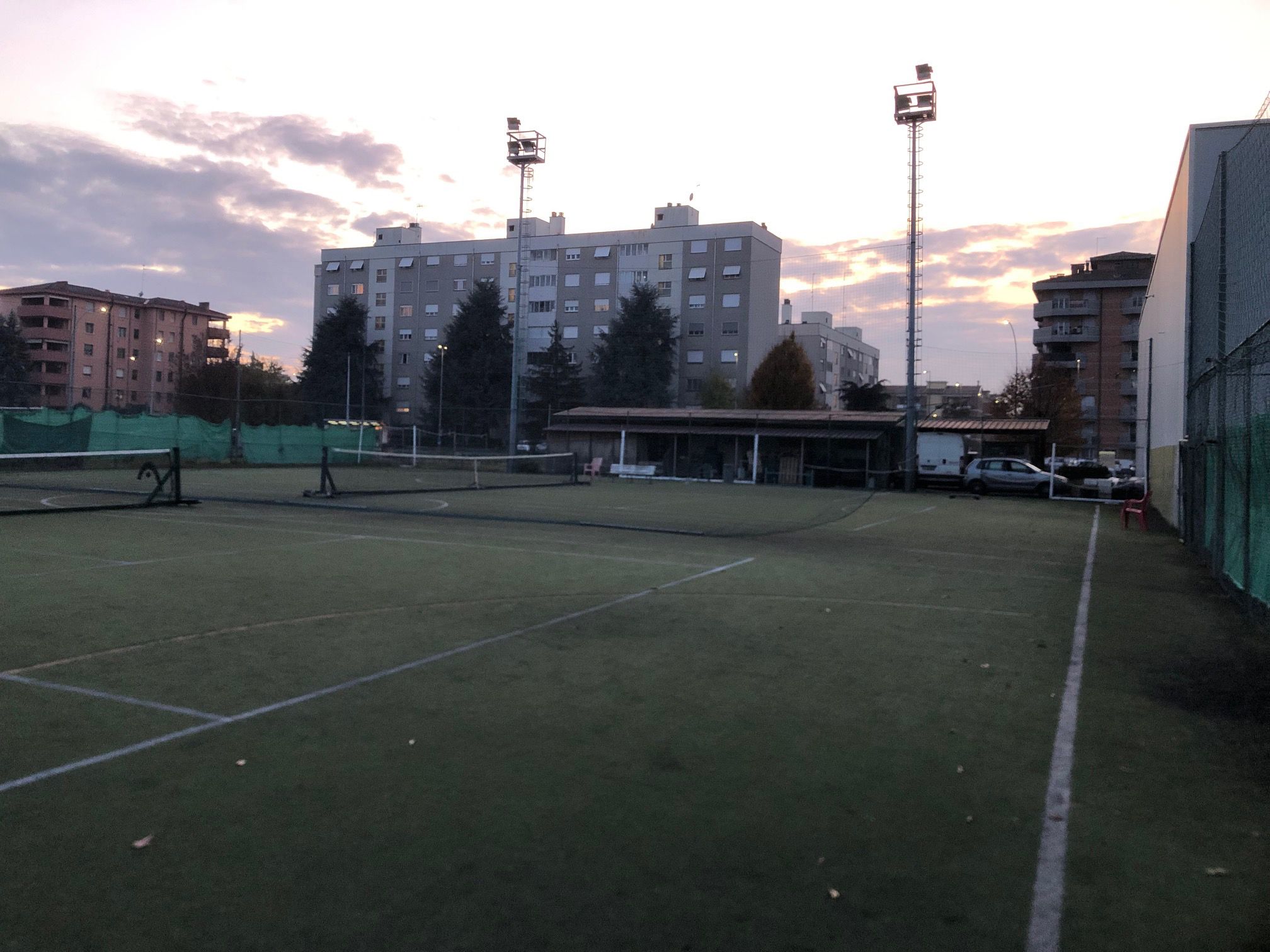 I campi all'aperto come si presentano oggi