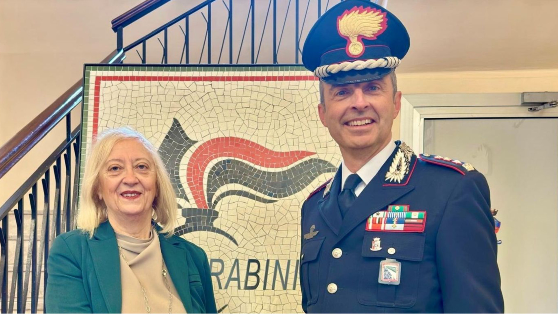 Il prefetto Palmisani in visita al Comando provinciale Carabinieri