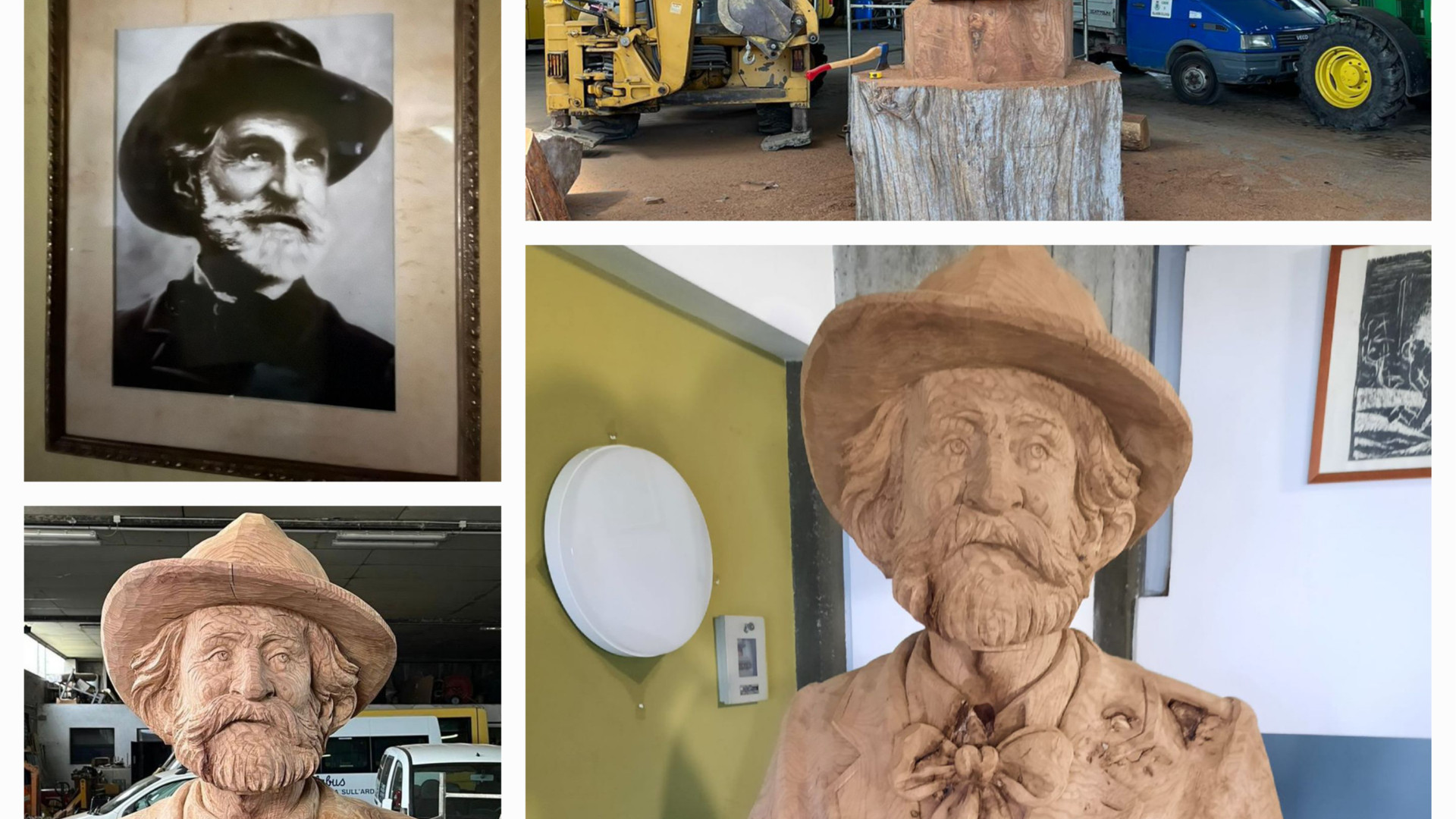 L'olmo monumentale di Villanova sull'Arda diventa una scultura