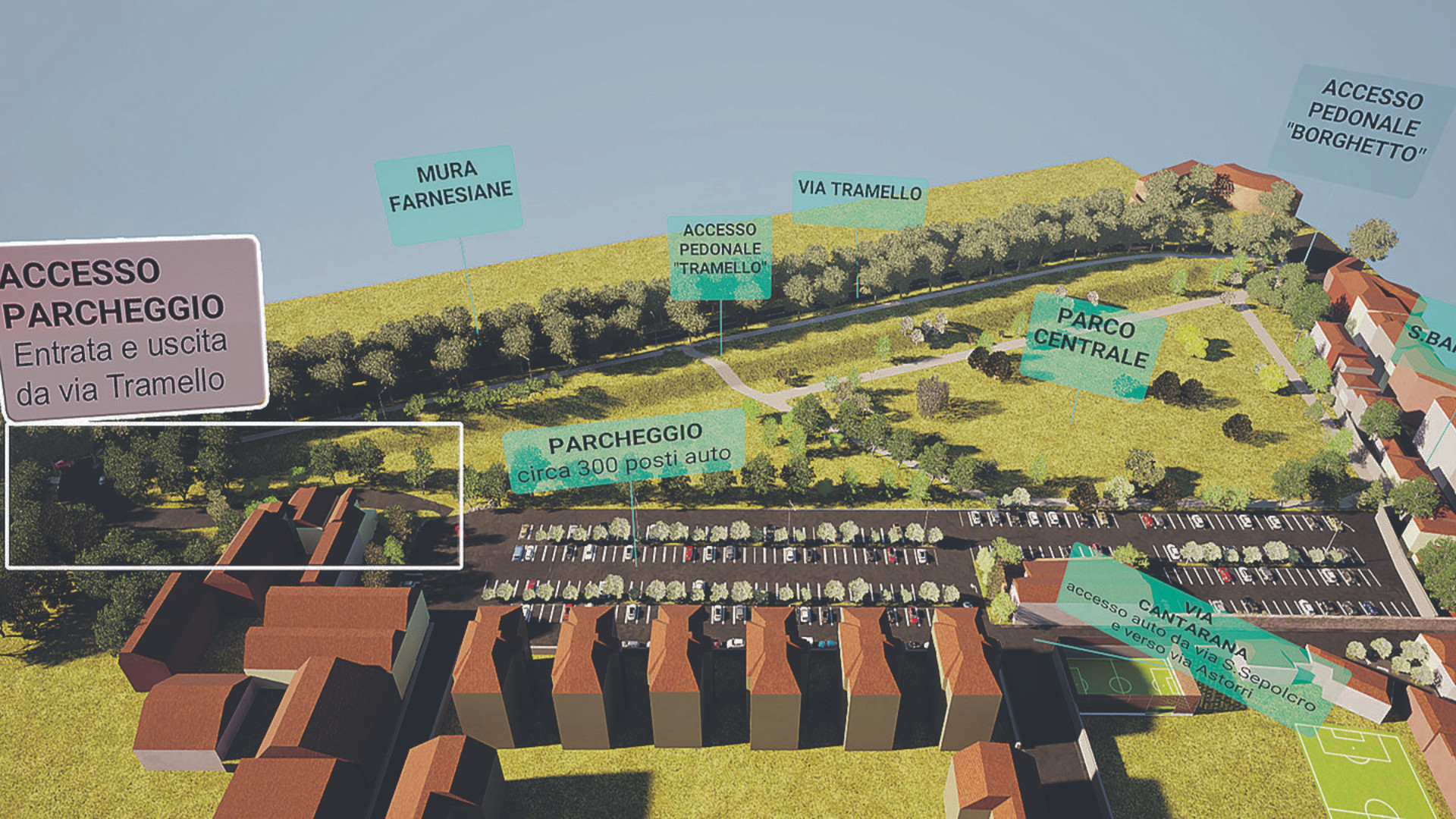 Ex Acna, accesso da via Tramello: la proposta anti-traffico dei residenti