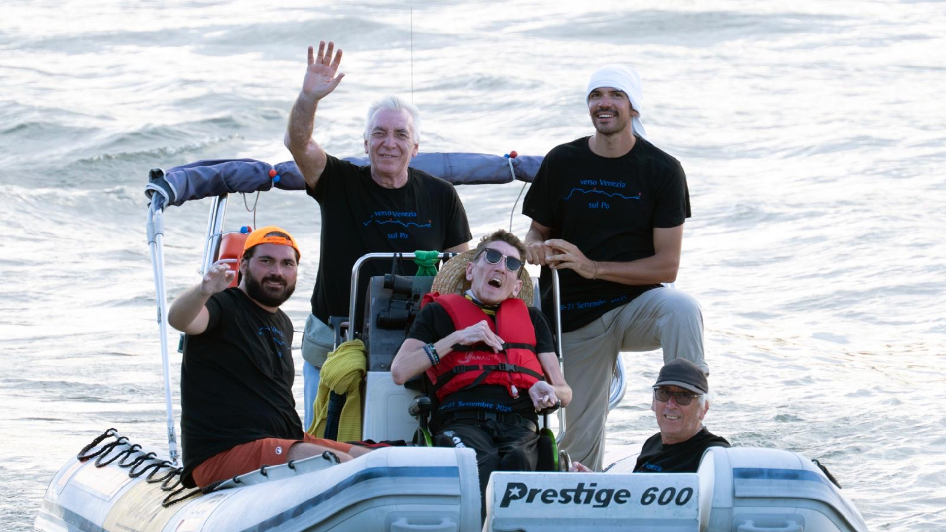 Da San Nazzaro a Venezia in ciurma con Alberto, più forte della disabilità