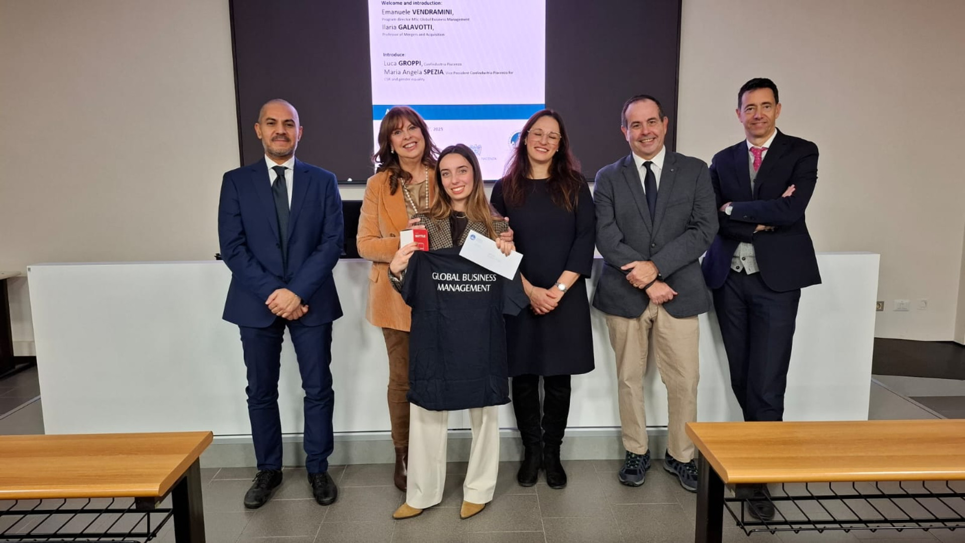 Confindustria, Cristiana brilla negli studi e vince la borsa in memoria di Cesare Betti