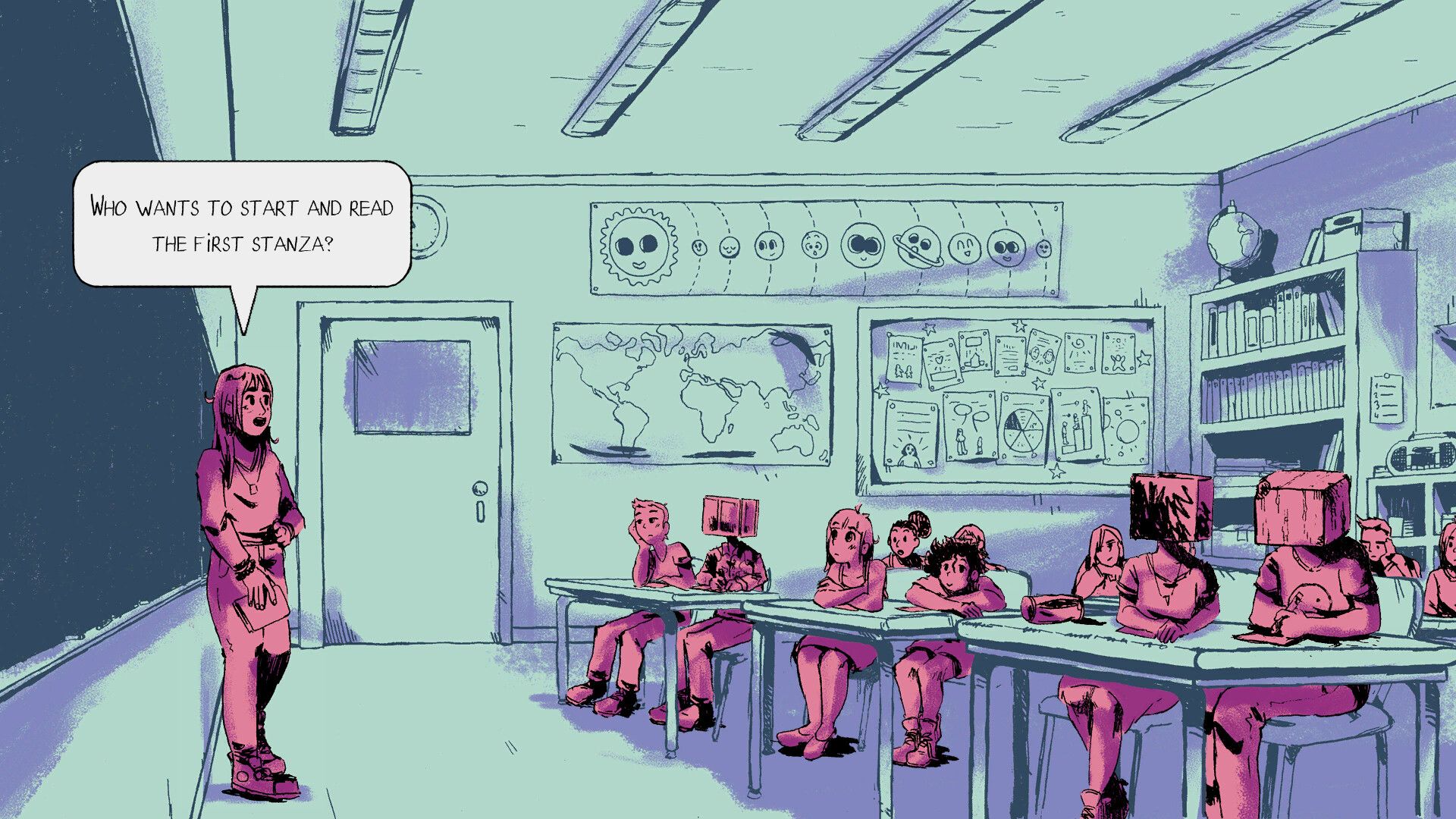 Un'altra immagine tratta da Wednesdays