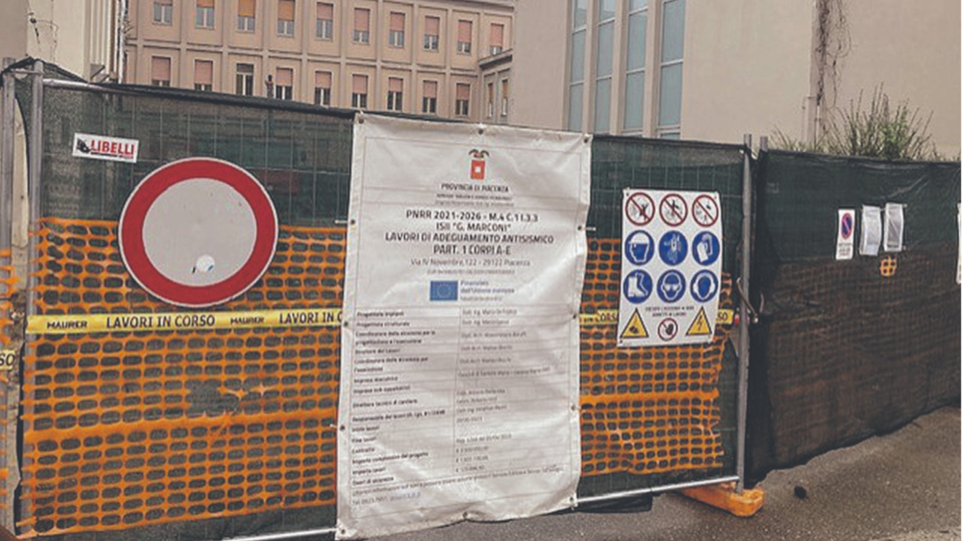 Isii Marconi, il super cantiere: 3,5 milioni per l'antisismica