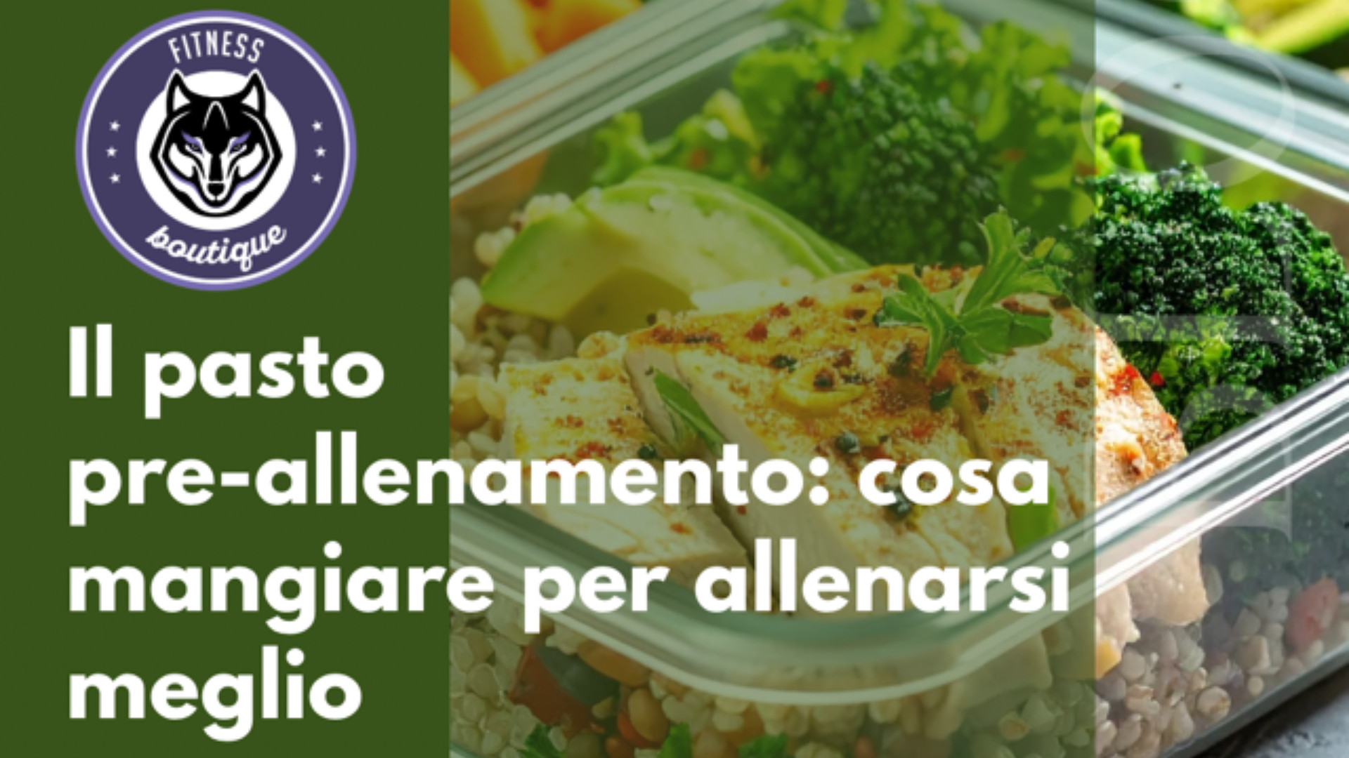 Il pasto pre-allenamento
